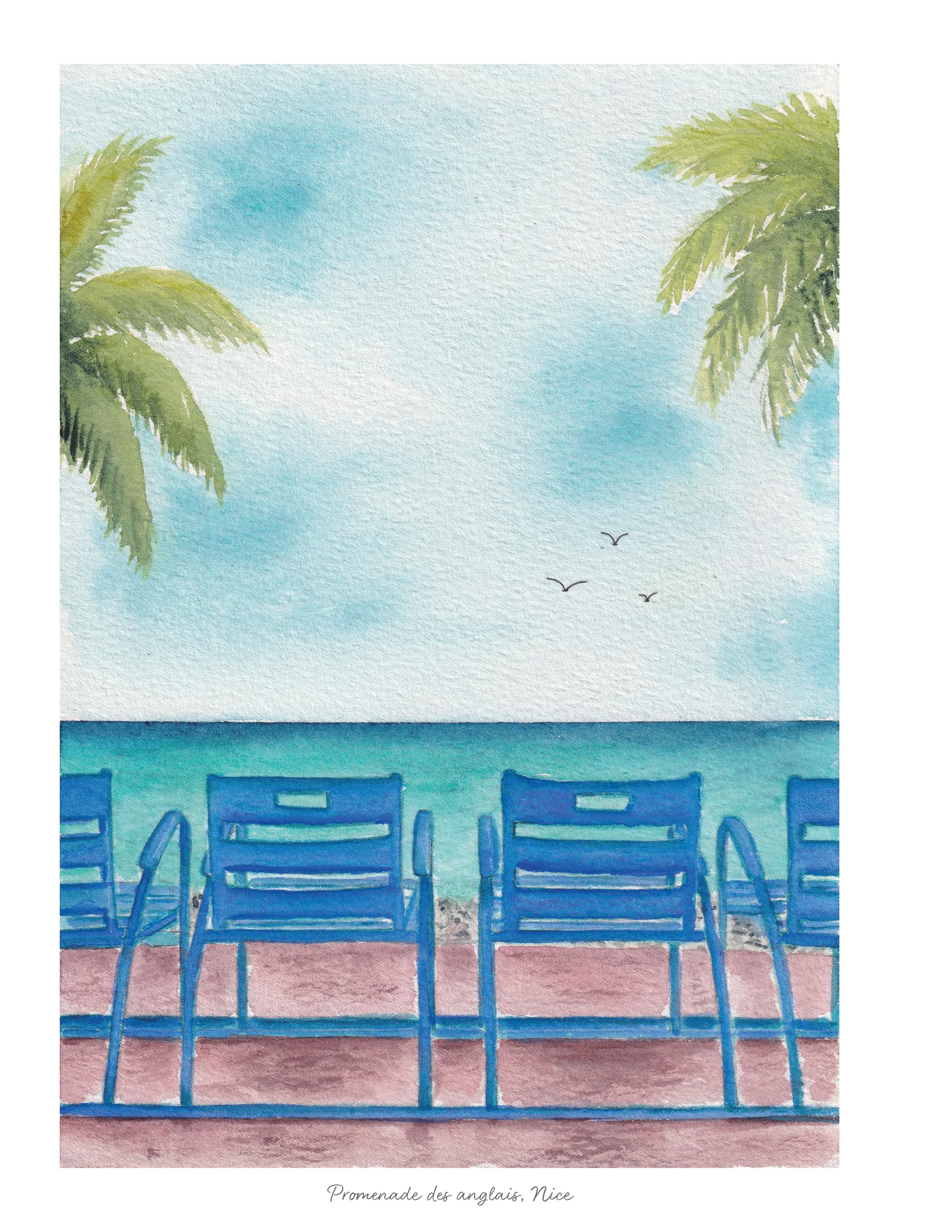 Planches & secrets d’artistes ! La côte d'Azur à l’aquarelle