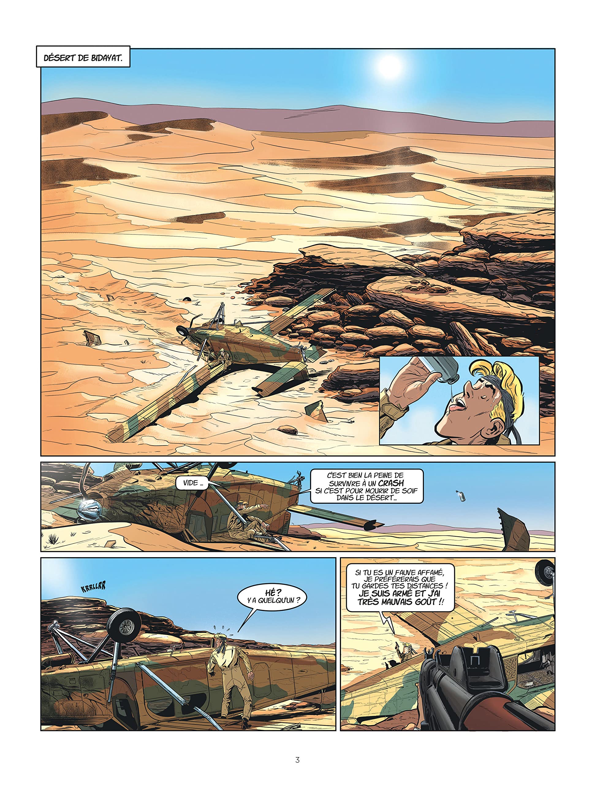 Les Chevaliers du ciel Tanguy et Laverdure - Tome 7 - Le Sabre du désert