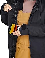 Vista 7 de Volcom Chaqueta de invierno con capucha Hailyn Snowboard Ski para mujer