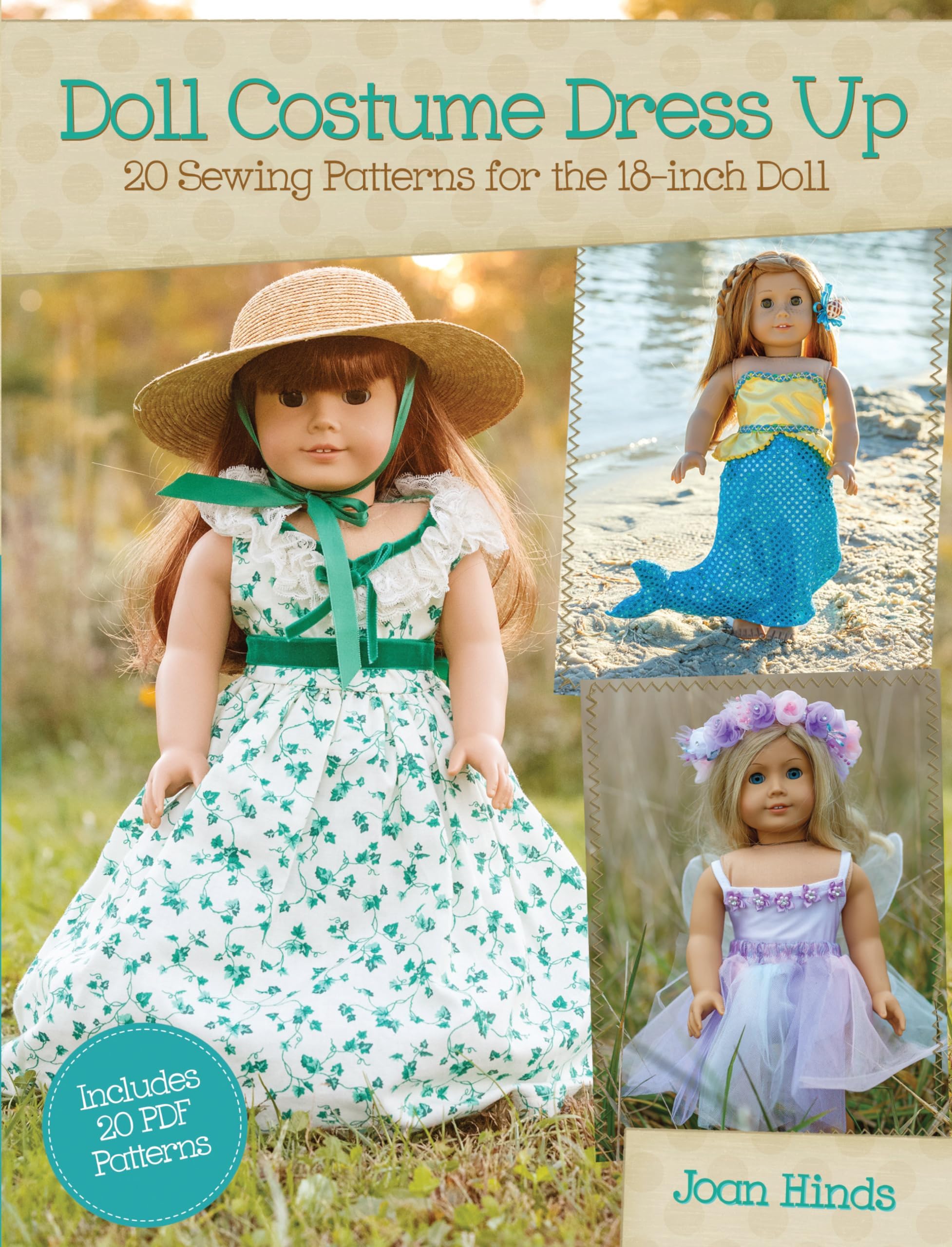 Doll Costume Dress Up: 20 Sewing Patterns for the 18-inch Doll