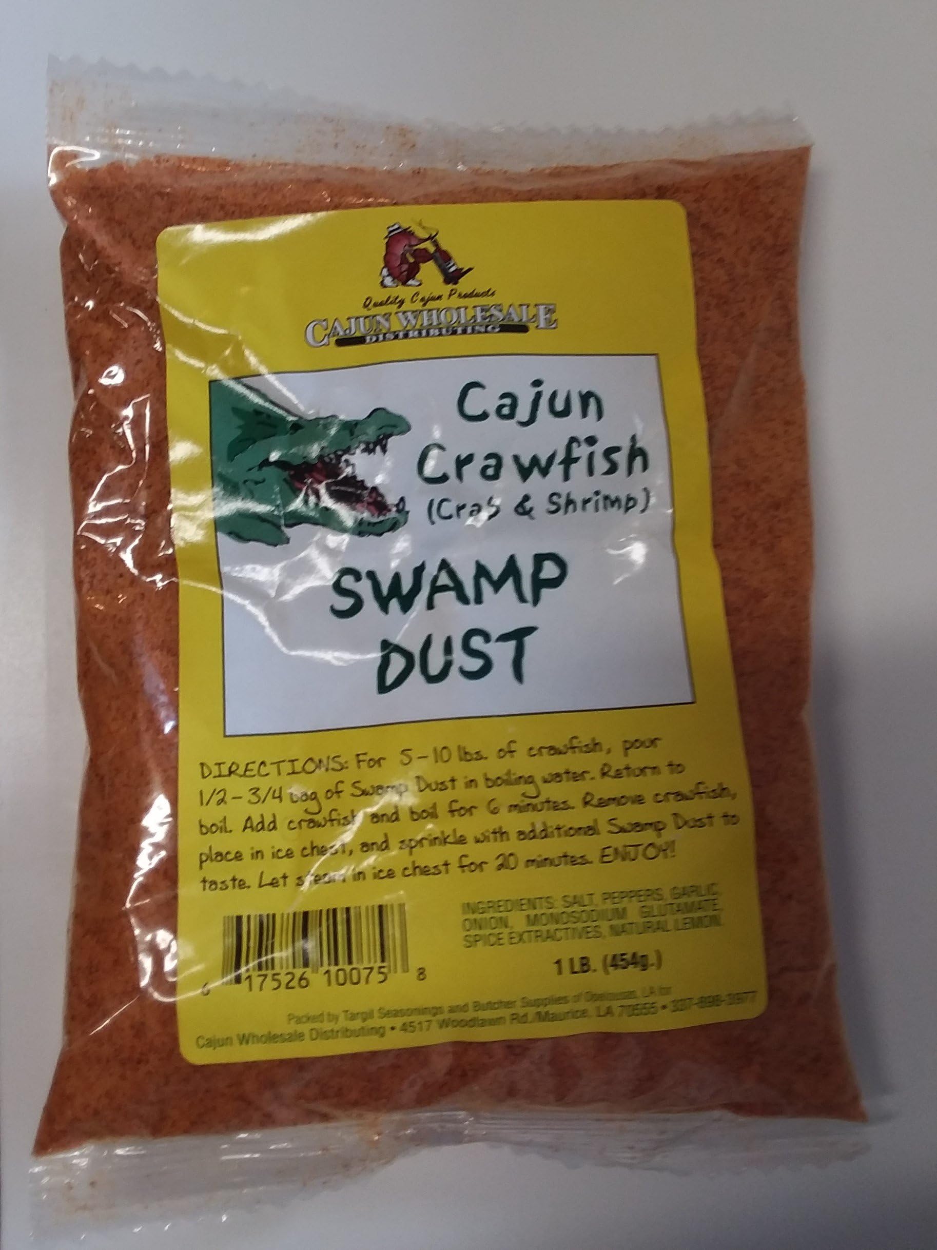 Swamp Dust Cajun Crawfish (Crab & Shrimp) 16oz