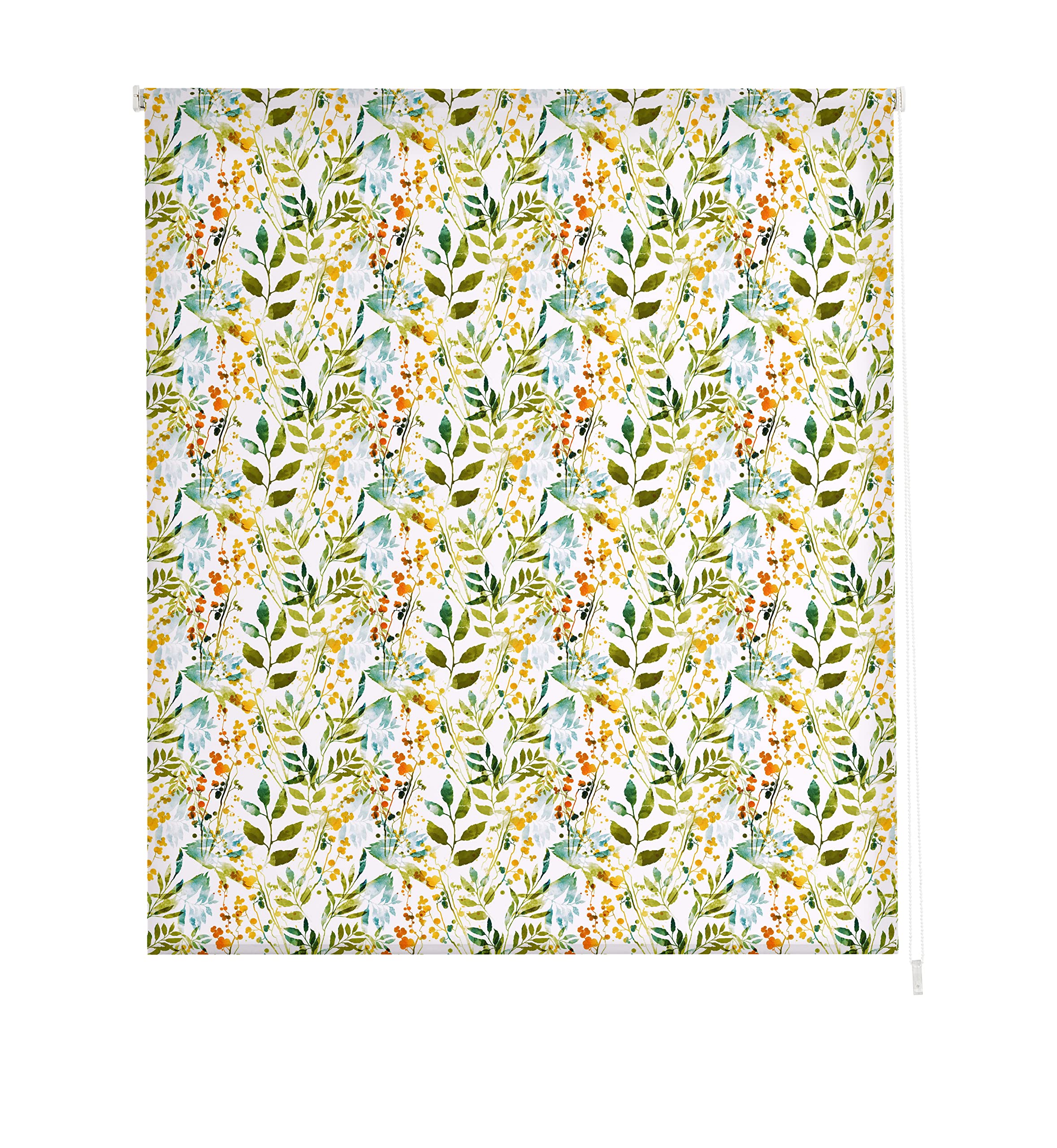 Estoralis | Fleurs et Plantes | Store Enrouleur Moderne | Tissu translucide imprimé | F-1561 | 160 x 180 cm. (Largeur/Hauteur) Taille du Tissu 157 x 175 cm. | Stores pour fenêtres et Portes