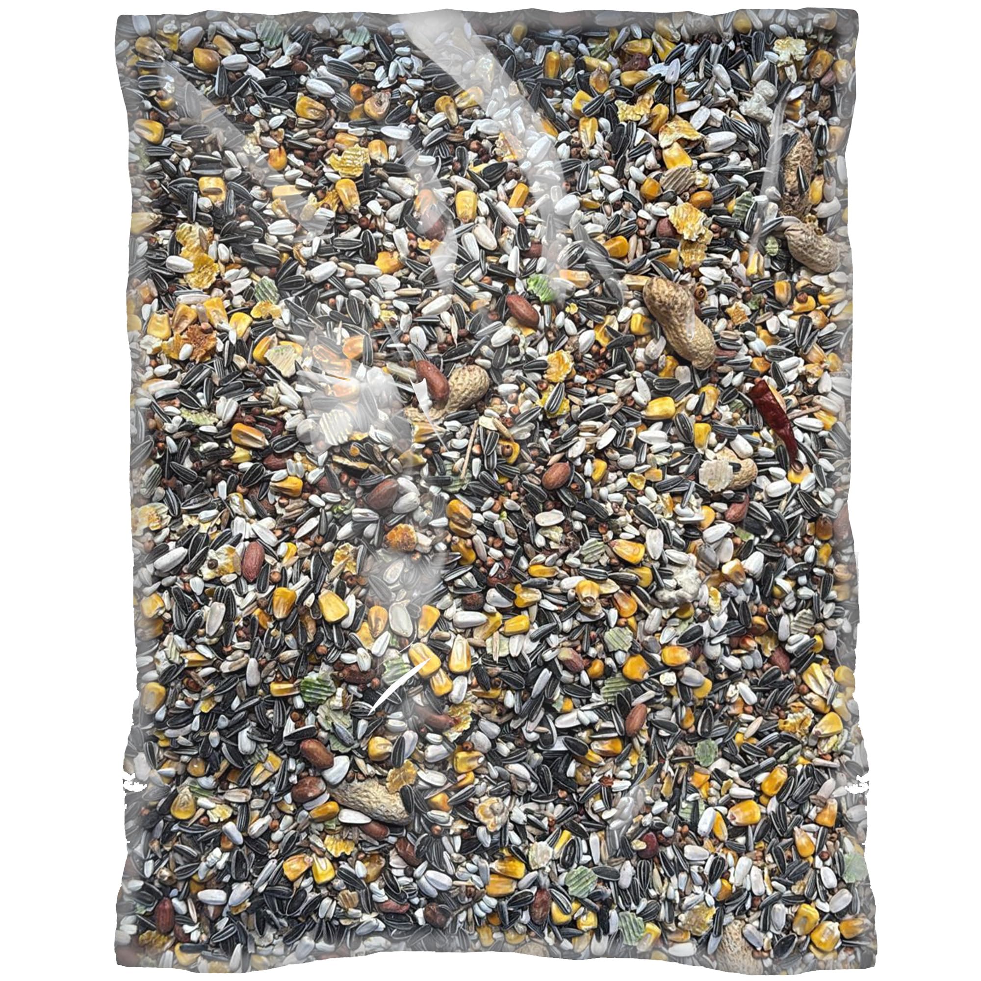 SQUAWK Premium Parrot Food NO1 Energy & Protein Mix | Nutritious Wild Garden Bird Feed | Additive Free Cleaned to 99.9% Purity | Provides Both Mental and Physical Stimulation (20kg)