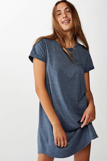 cotton on tina tshirt dress Cotton On dark Green t shirt dress