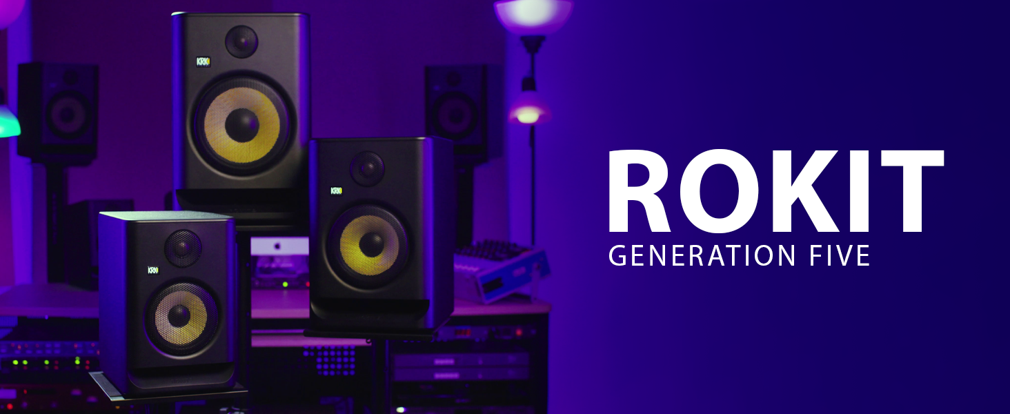Amazon.com: KRK RP5G5 ROKIT 5 Generation Five 5
