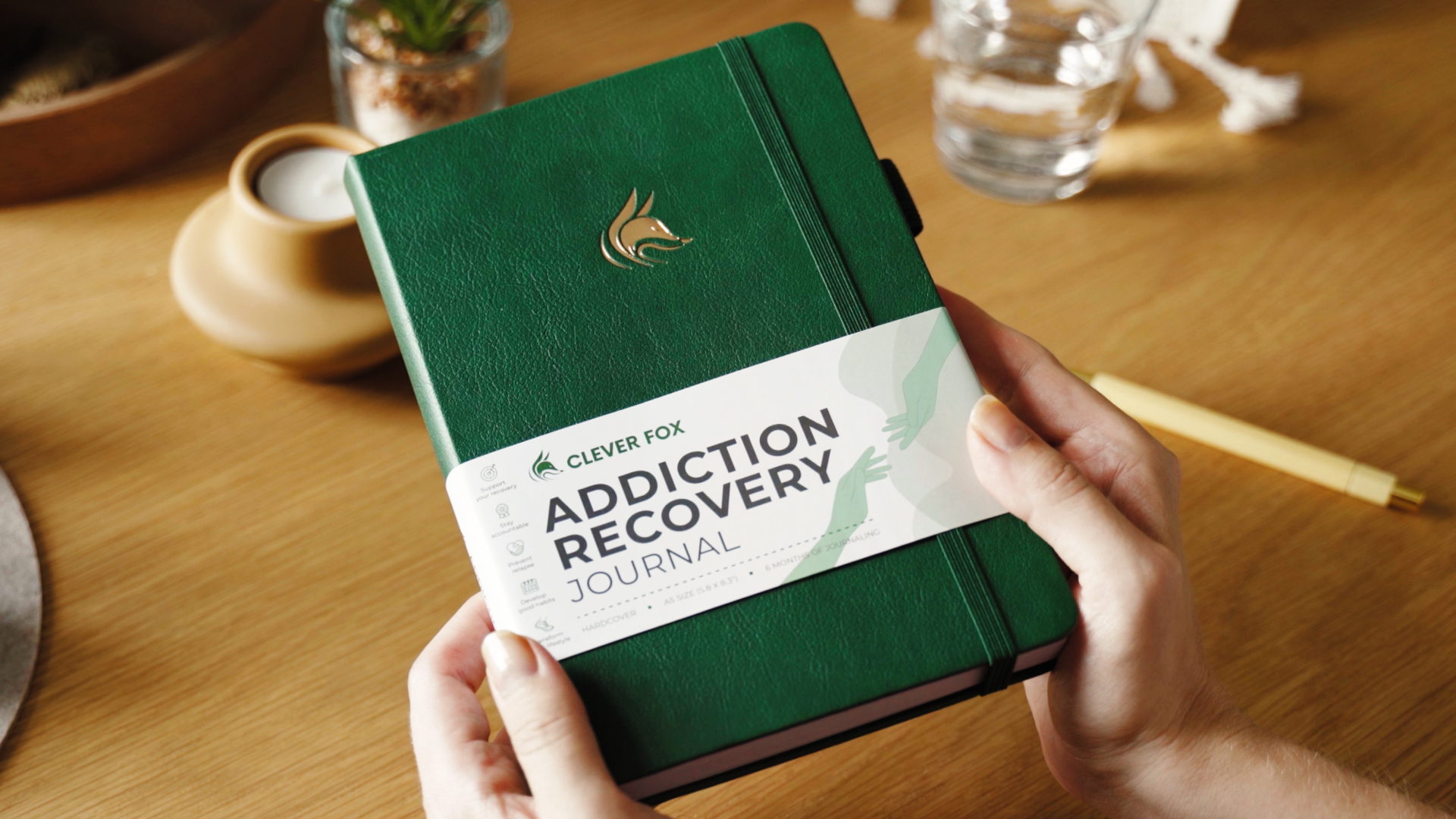 Amazon.com : Clever Fox Addiction Recovery Journal – Addiction