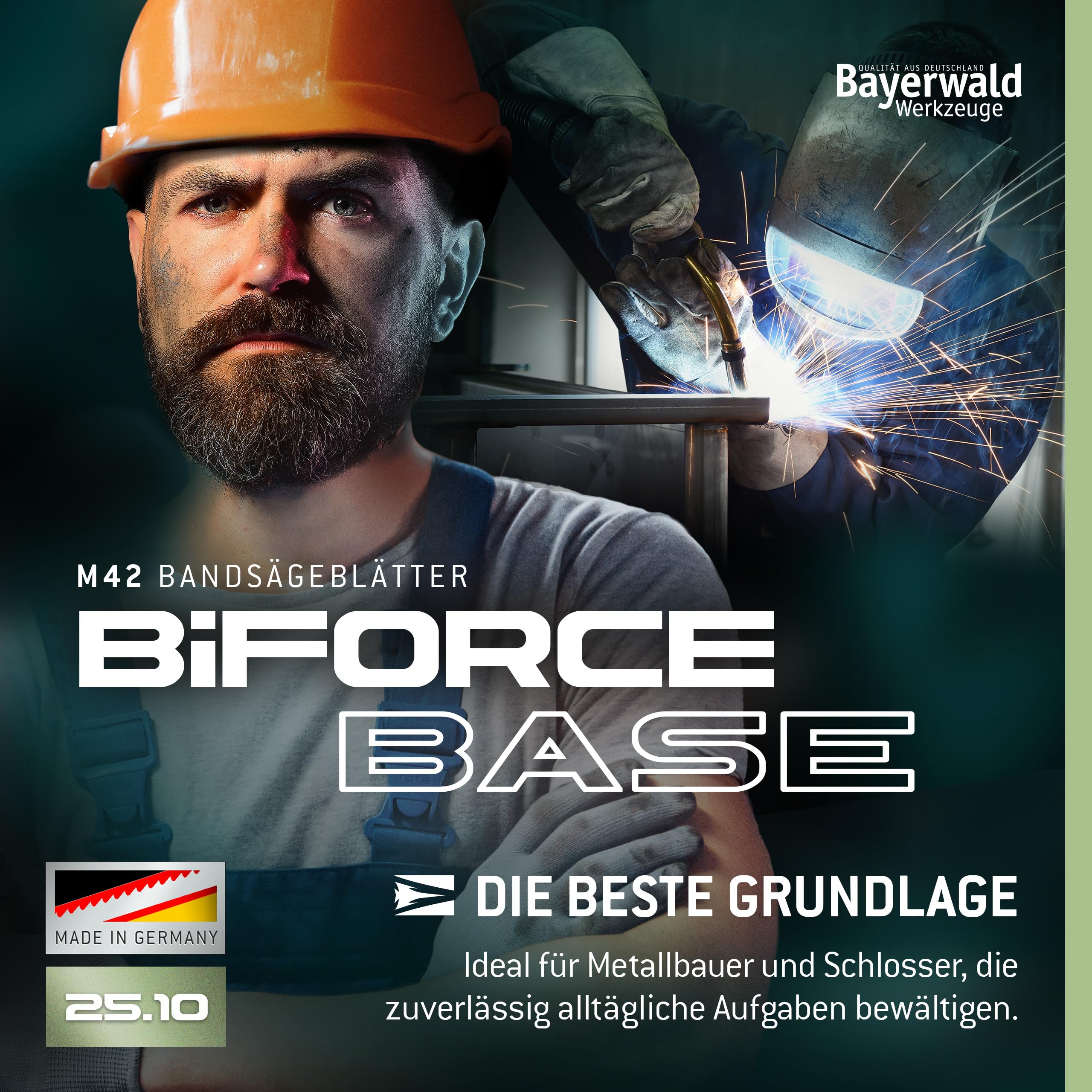 Bayerwald - Lama per sega a nastro per metallo, 2240 x 13 x 0,65 x 14 ZpZ, M42, in acciaio e metalli non ferrosi