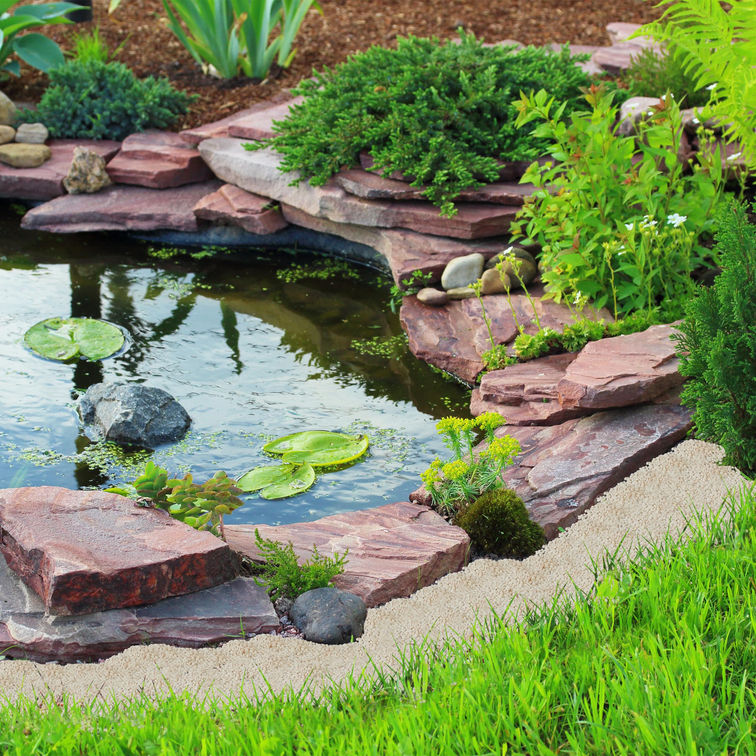 Relaxdays Sassolini Decorativi per Vasi, 5kg Sassi da Giardino, Pietre Acquario, Ghiaia Esterno, Ciottoli Piante, Bianco