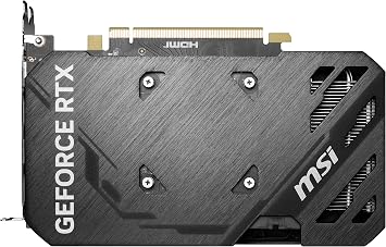 MSI GeForce RTX 4060 Ti VENTUS 2X BLACK 8G OC Graphics Board VD8517