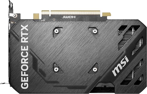 MSI GeForce RTX 4060 Ti VENTUS 2X BLACK 8G OC Graphics Board VD8517