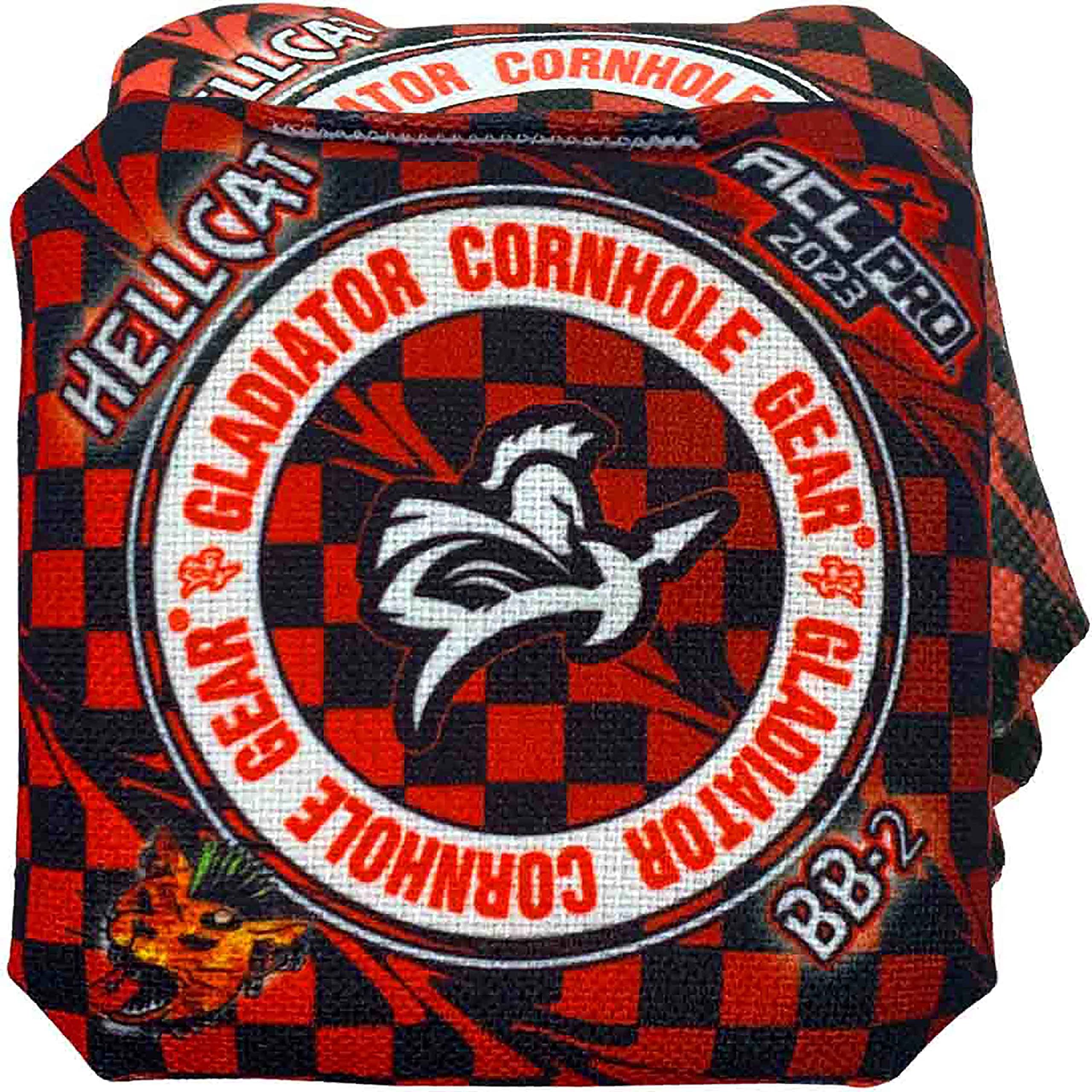 Gladiator Bags | ACL Cornhole Bags | Hellcat Set of 4 Professional Cornhole Bags