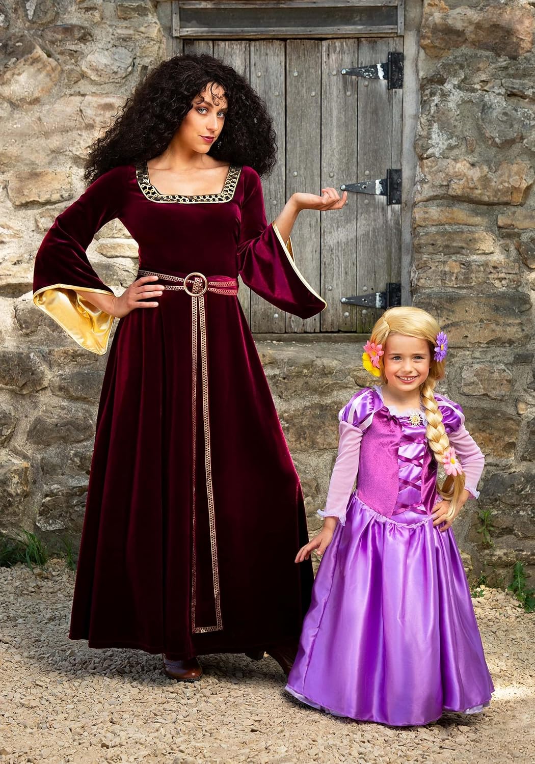 Disney Tangled Mother Gothel Costume Dark Red Brazil Ubuy