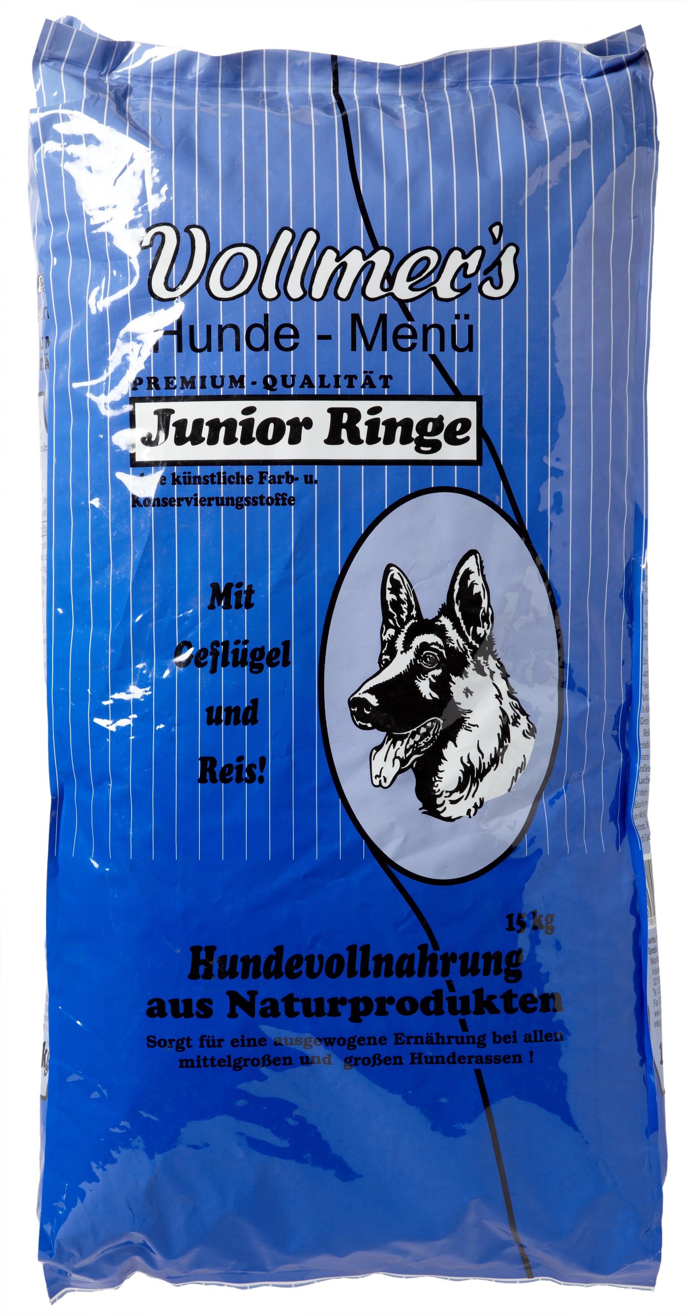 Hundefutter Trocken, Vollmers Vollkost-Ringe 15 Kg | AT