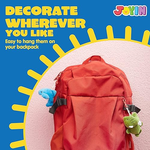 Miniatura 8 de JOYIN 24 piezas de juguetes de peluche de animales marinos mini (24 unidades de 3 pulgadas cada una), animales marinos de peluche al por mayor para