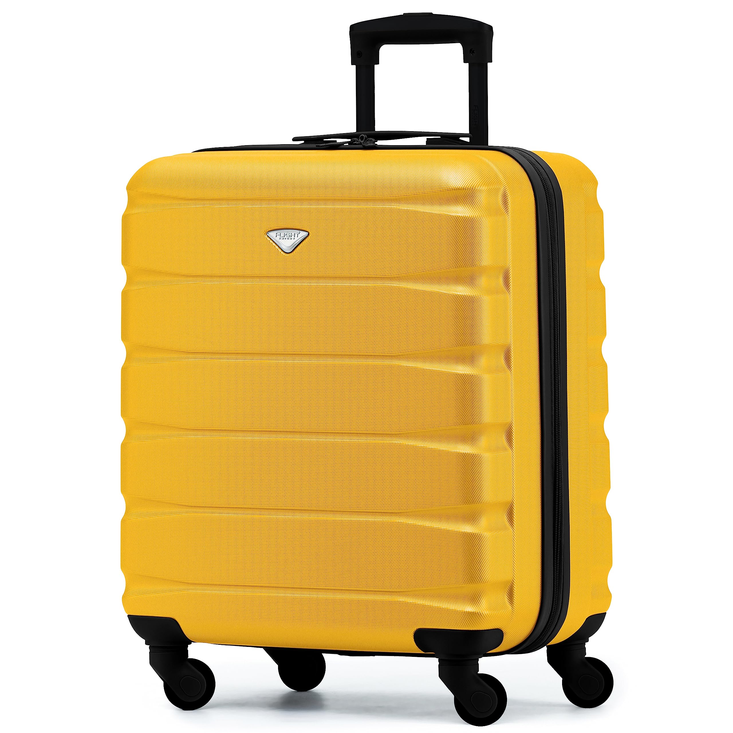 Flight Knight 56x45x25 EasyJet Cabin Bag, Jet2, British Airways Suitcase - Lightweight Small Durable 4-Wheel Cabin Case, Maximum Carry-On Size, ABS Hard Shell, 10kg Hand Luggage Bag- 56 x 45 x 25 — view 79