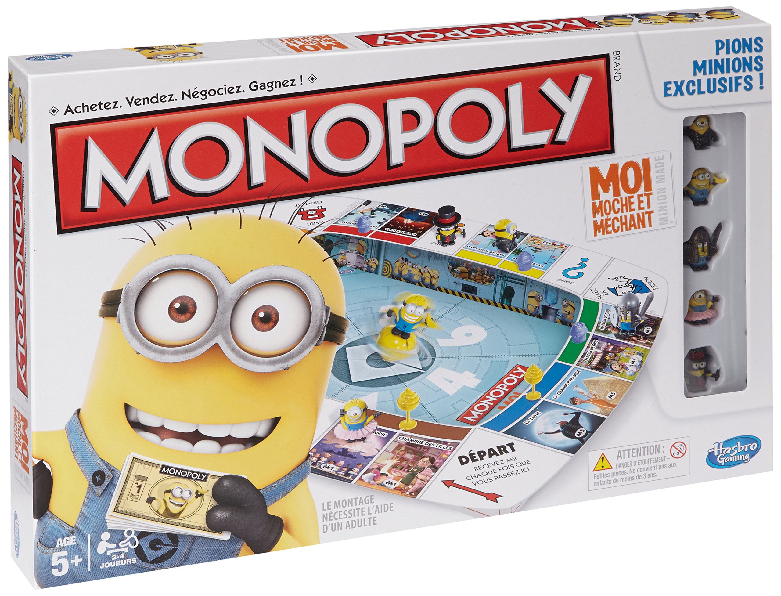 Hasbro - A25744470 - Jeu De Société - Monopoly - Minions