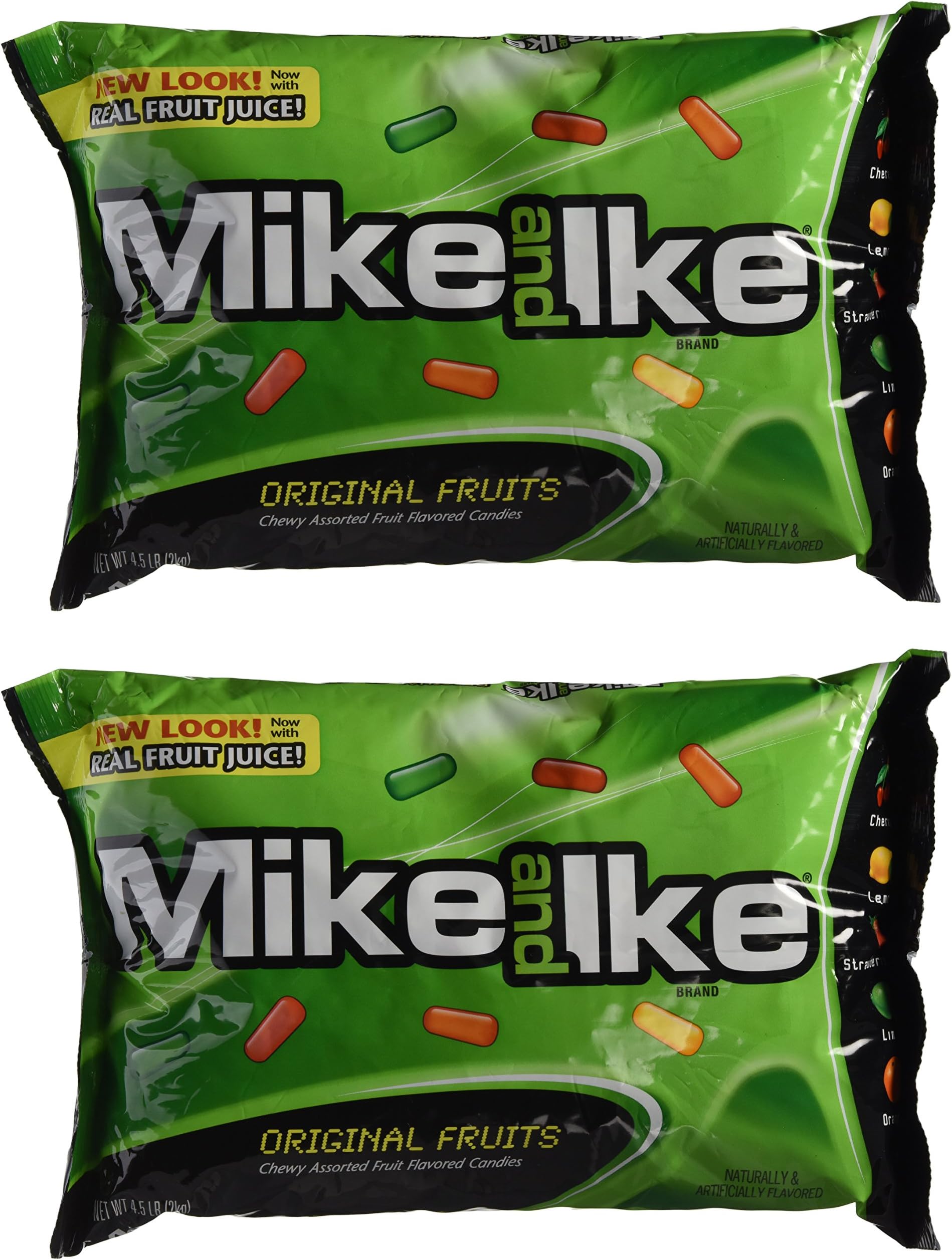 Mike and Ike Original Fruits, Bulk Candy 9 Lbs
