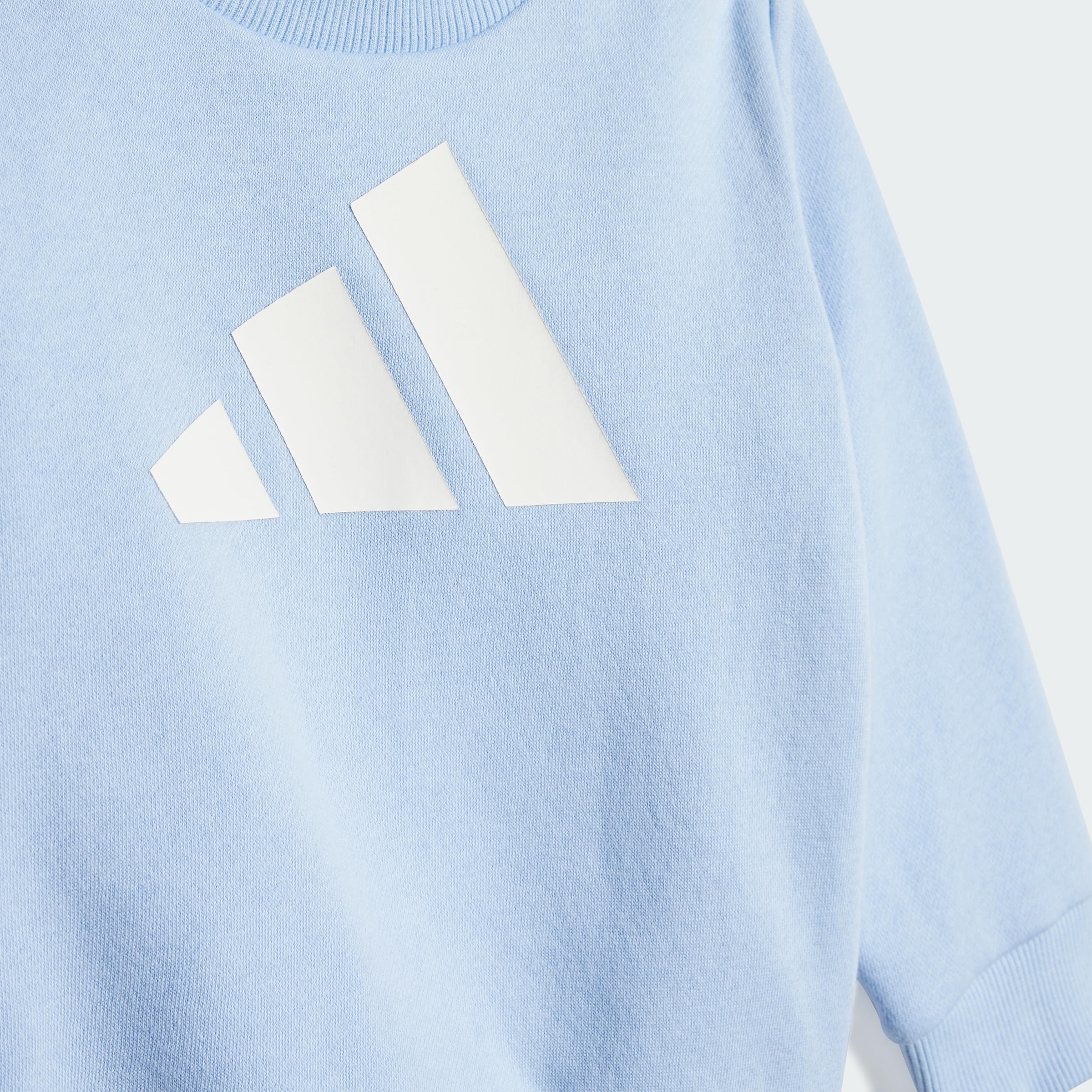 adidas Unisex bebé ESSENTIALS JOGGER, Glow Blue/White, 18-24 Months