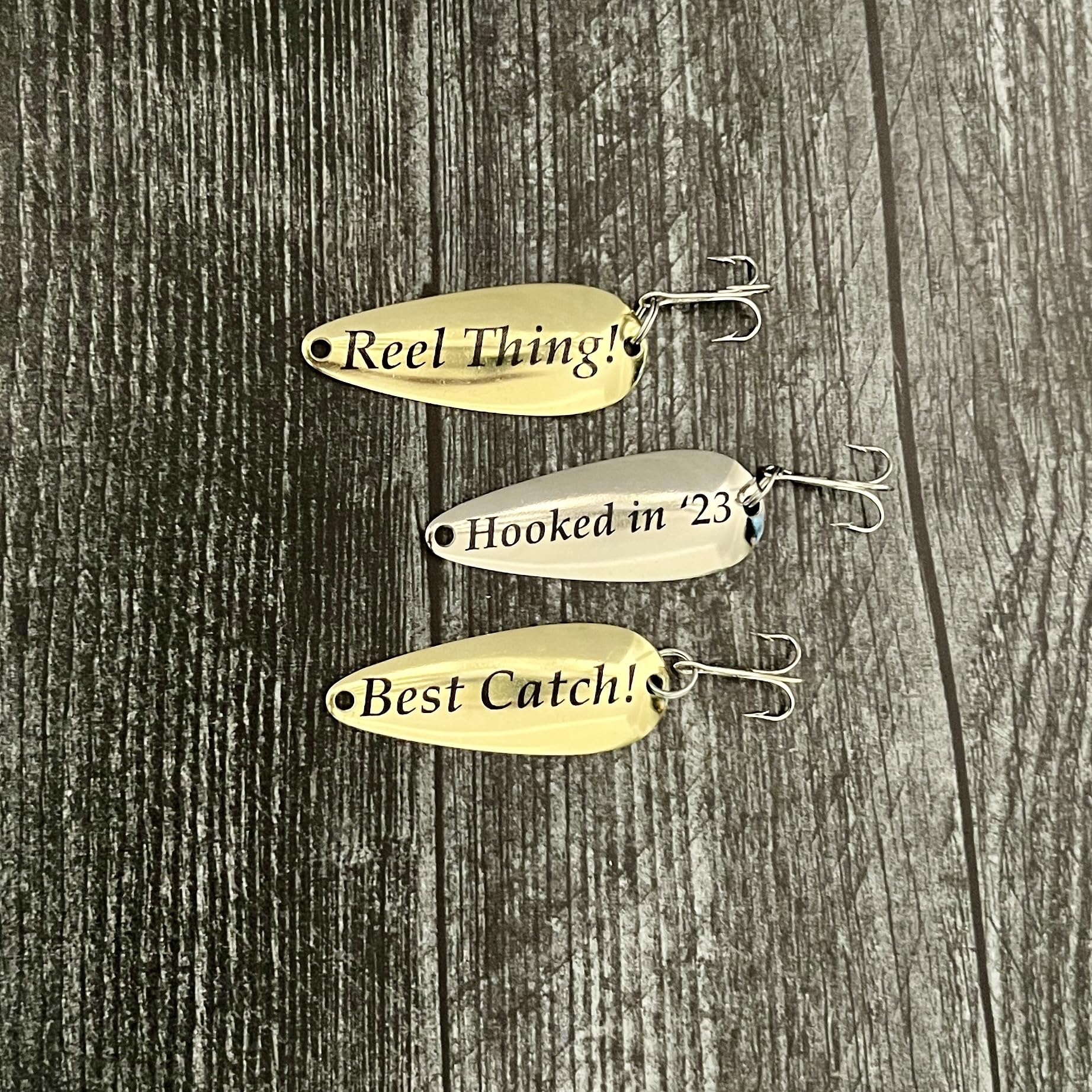 custom fishing lures father& 39 Amazon.com: Personalized Fishing Lures in Tin - Custom Gift Set - Father's  Day Present for Dad - Grandpa - Husband - Son