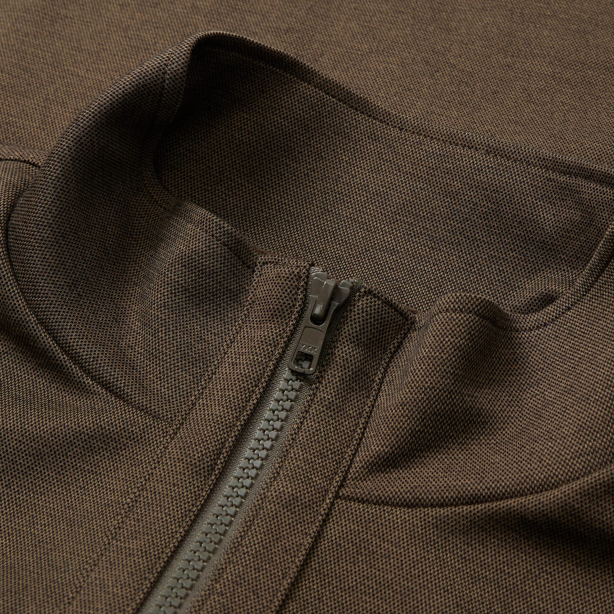 Haggar Camisa de Manga Larga Con Cremallera Camisa Hombre