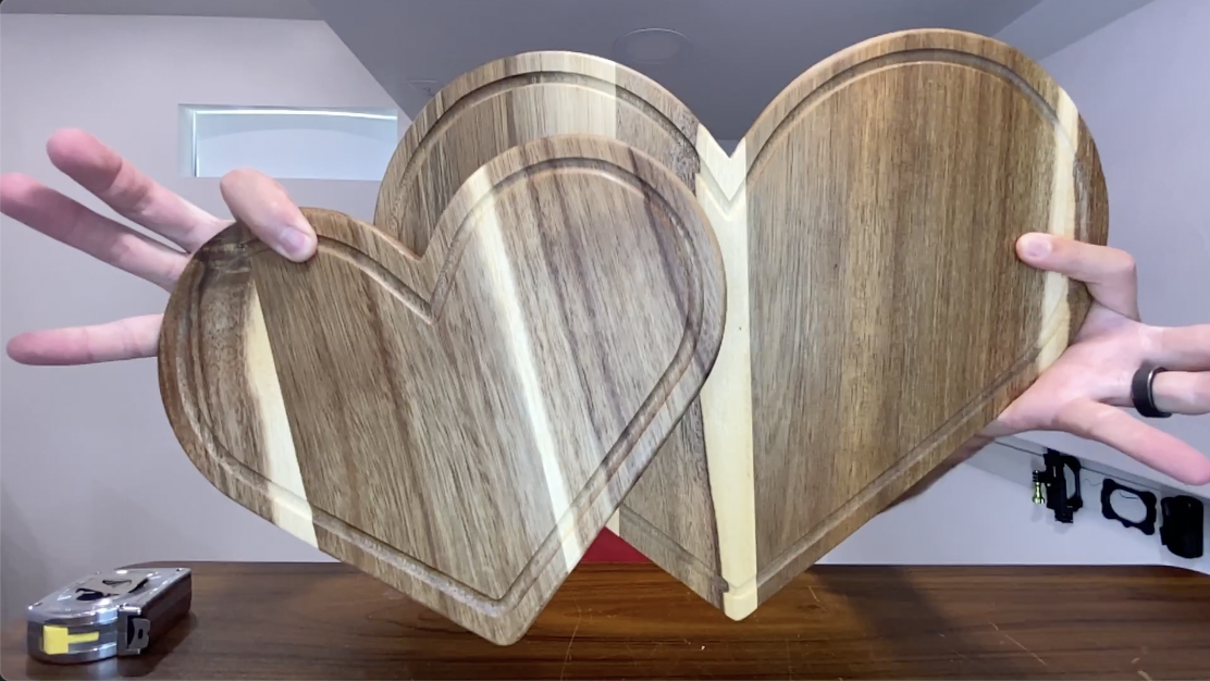 Charcuterie Board for Valentine's Day | Heart Cheese Boards