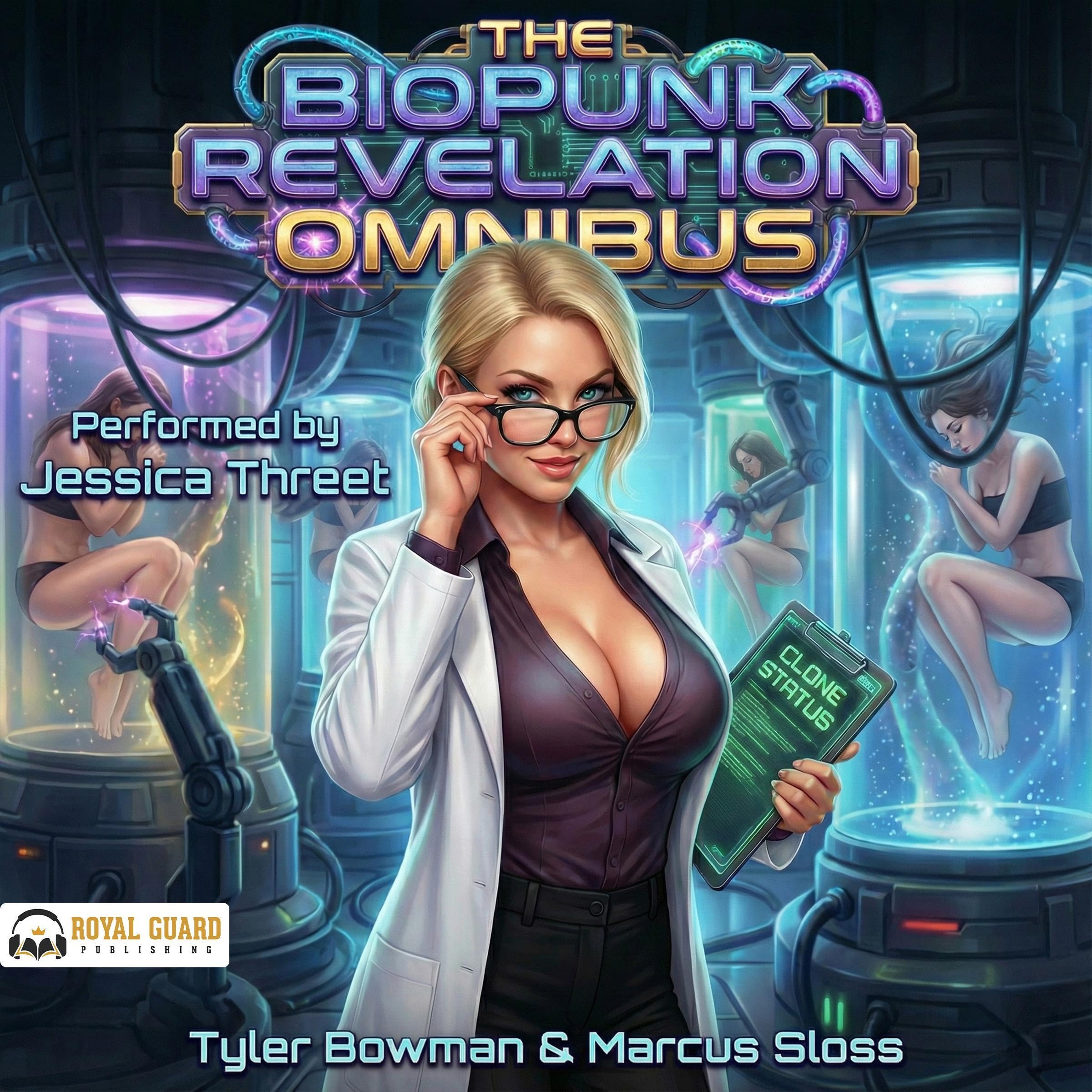 Cover art for The Biopunk Revelation: Omnibus Books 1-3