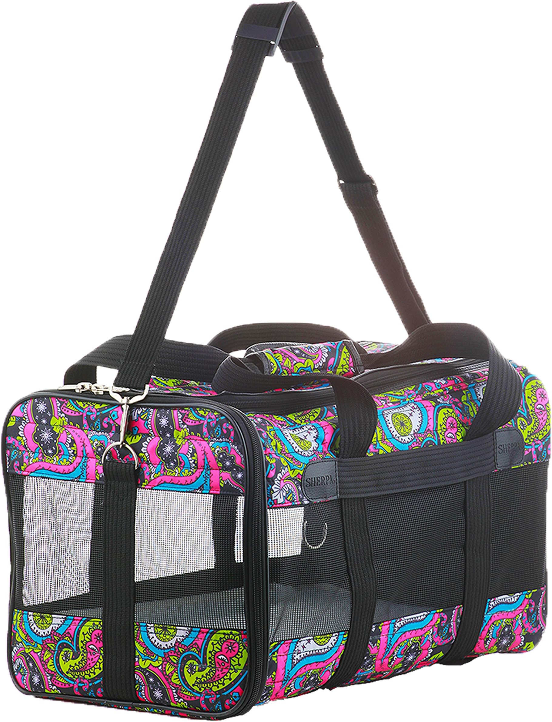 Sherpa Original Deluxe Floral Pet Carrier, Large, Multi Colored