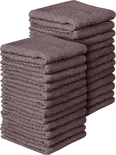 Vista 10 de Towel and Linen Mart - Juego de 4 toallas de baño, color beige, tacto suave, lujoso, secado rápido, extra absorbente, 100% algodón hilado en anillo