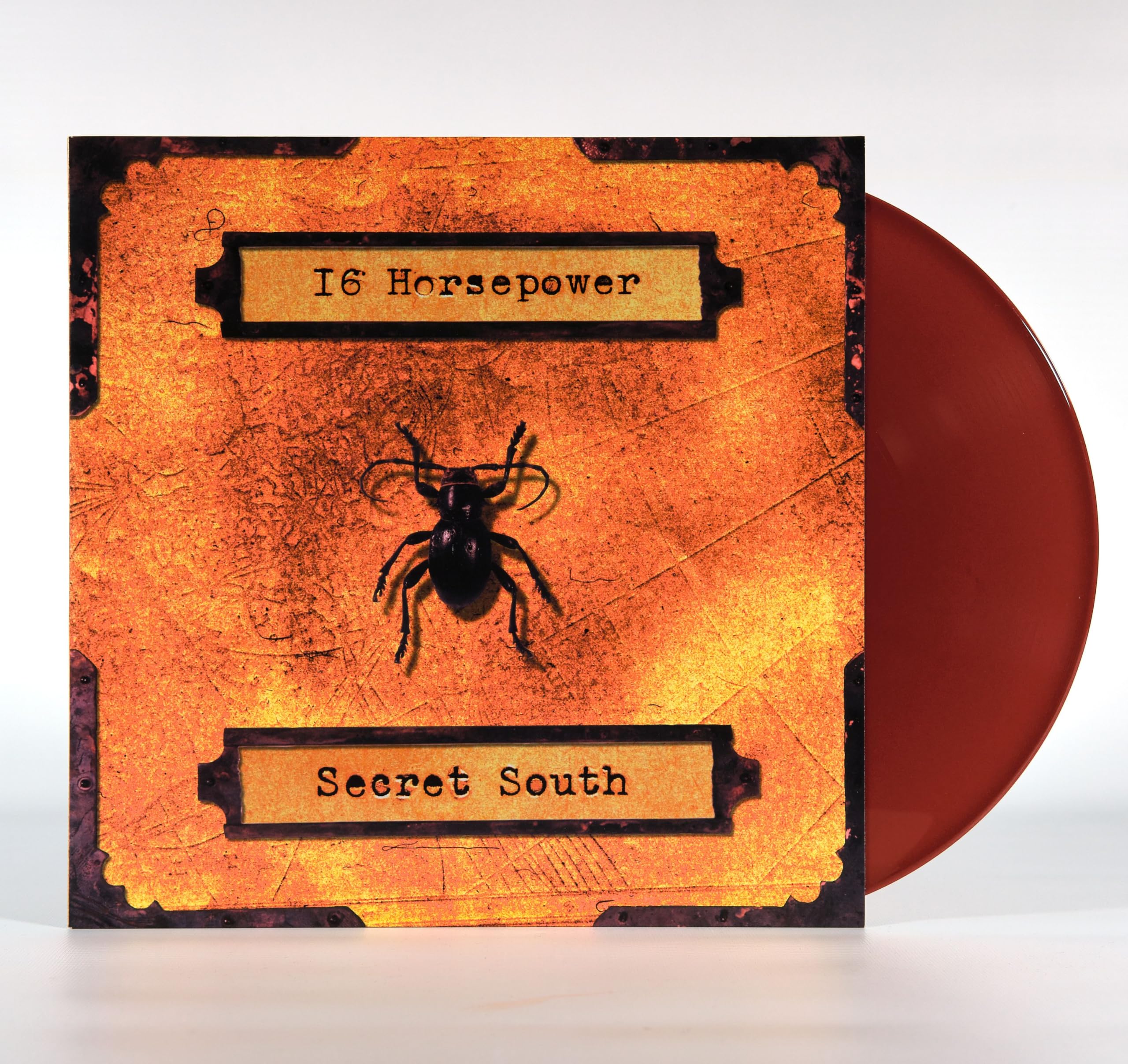 16 HORSEPOWER - Secret South (reissue) - LIMITED 'OXBLOOD' RED VINYL LP