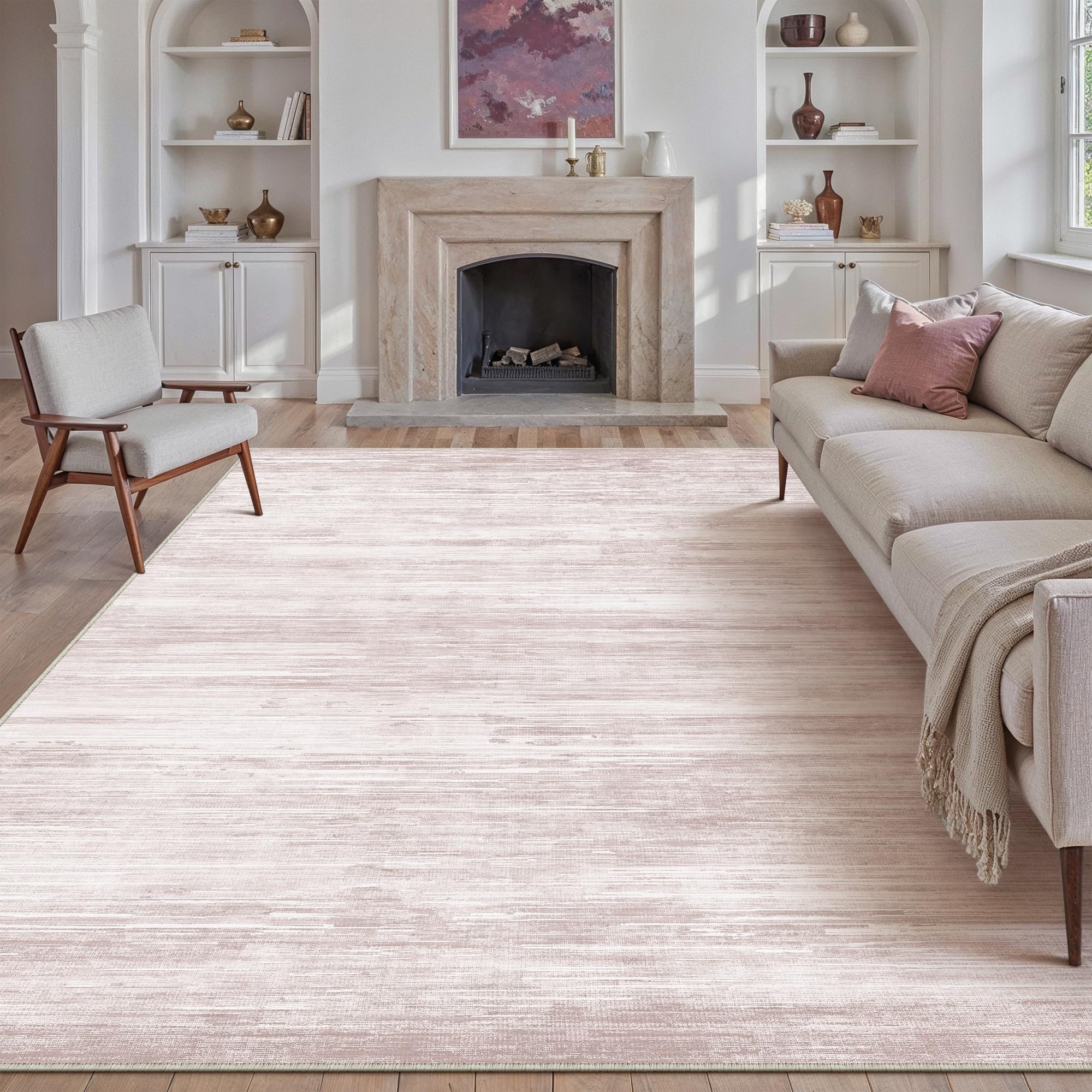 PureCozy Teppich Wohnzimmer Modern Abstrakt Schlafzimmer Gegend