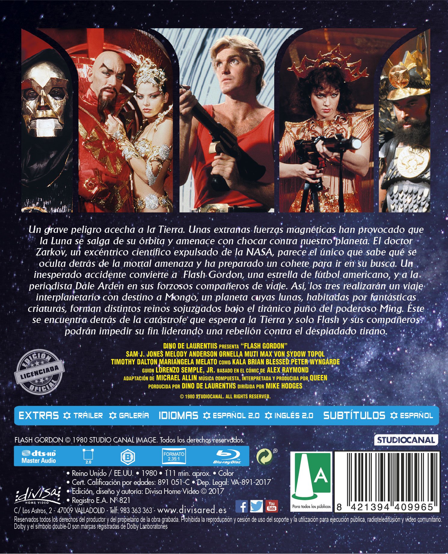 Flash Gordon [Blu-ray]