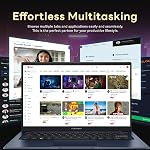 ASUS Vivobook 14" FHD Laptop, Intel i3-1215U, 16GB RAM, 672GB Storage(512GB PCIe SSD+160GB Docking Station Set), Intel Iris Xe Graphics, HD Camera, WiFi 6E, Win 11 Home, Quiet Blue