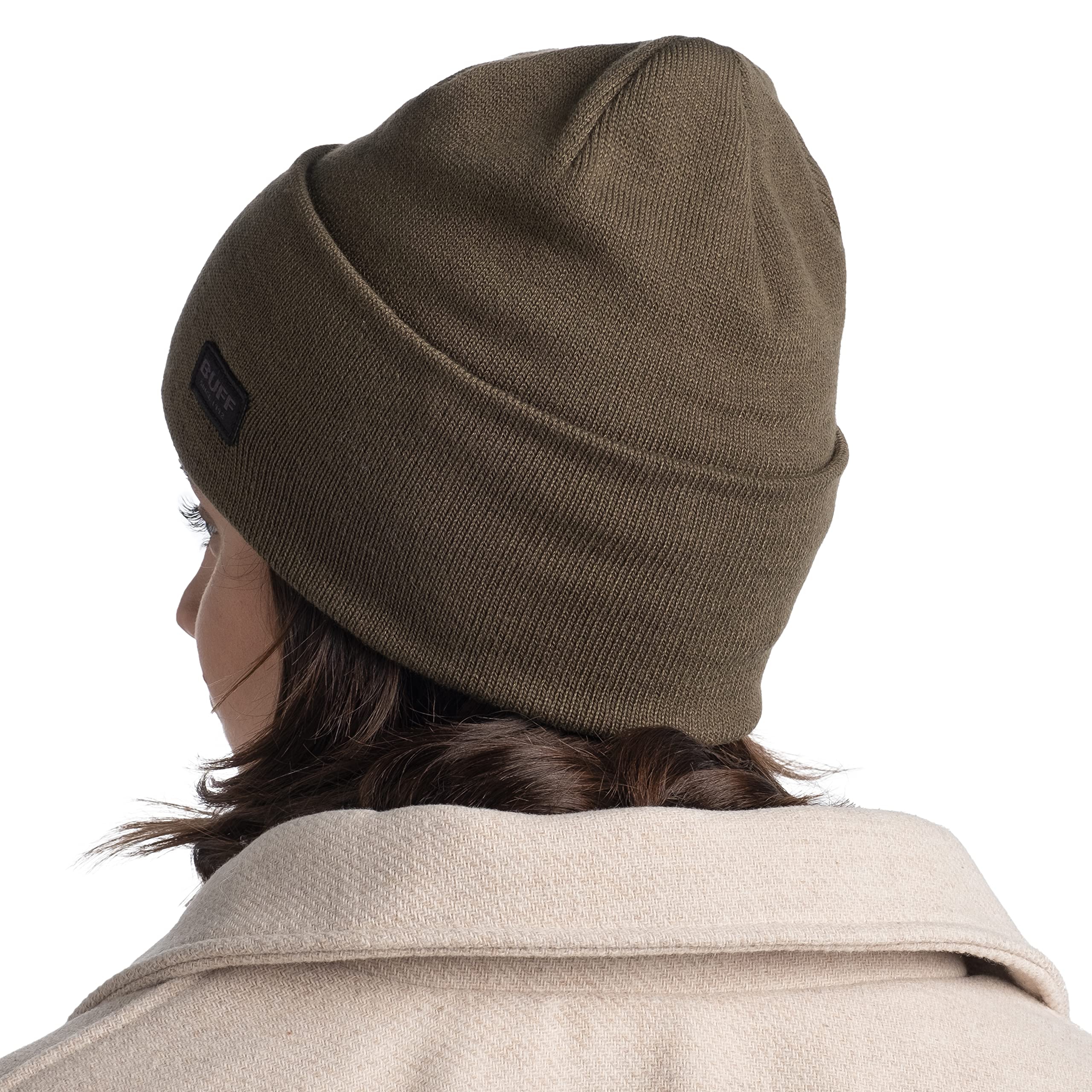 Buff Uniseks Niels Camouflage 126457.866.10.00 Czapka, Brązowy, M