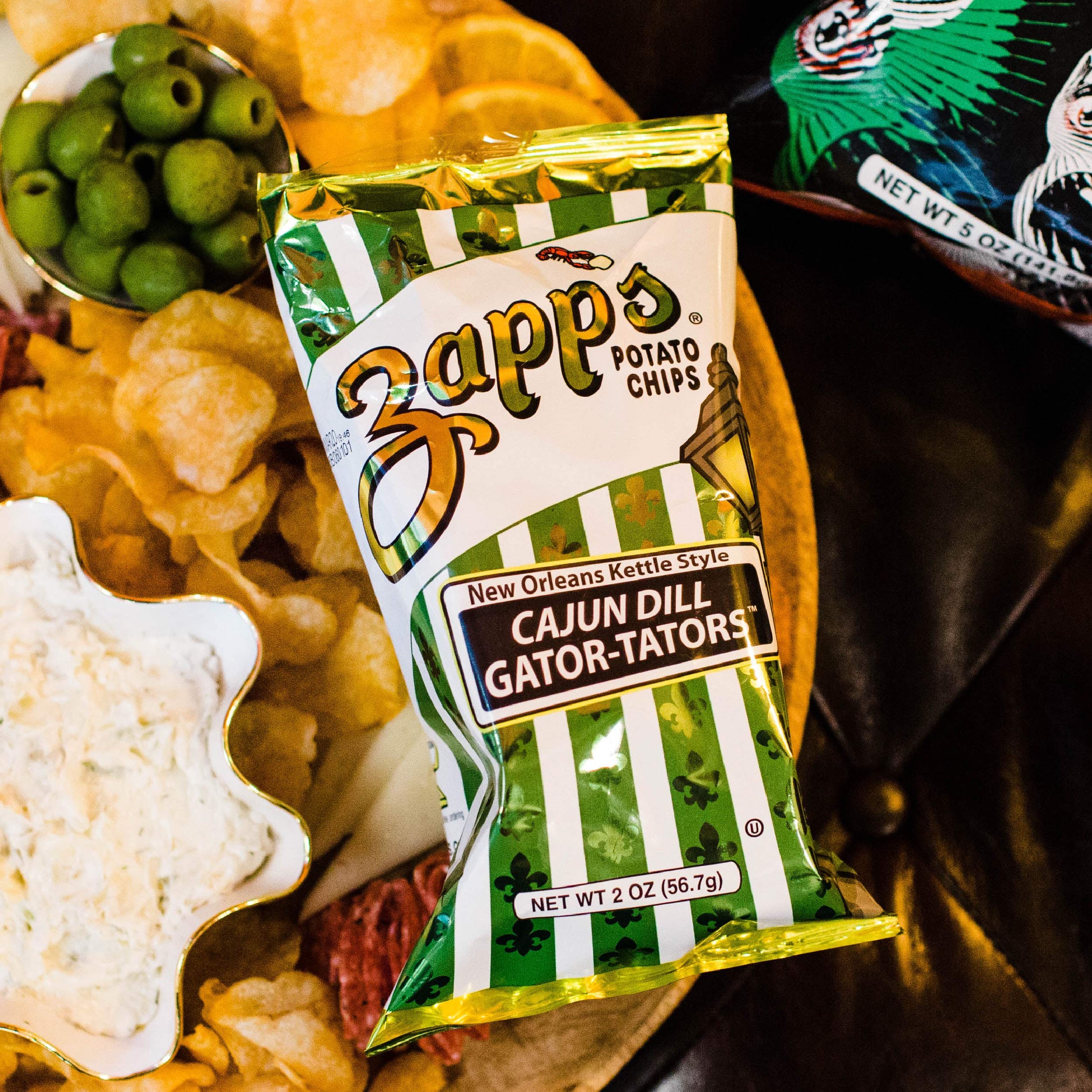 Amazon.com: Zapp's New Orleans Kettle-Style Potato Chips, Cajun
