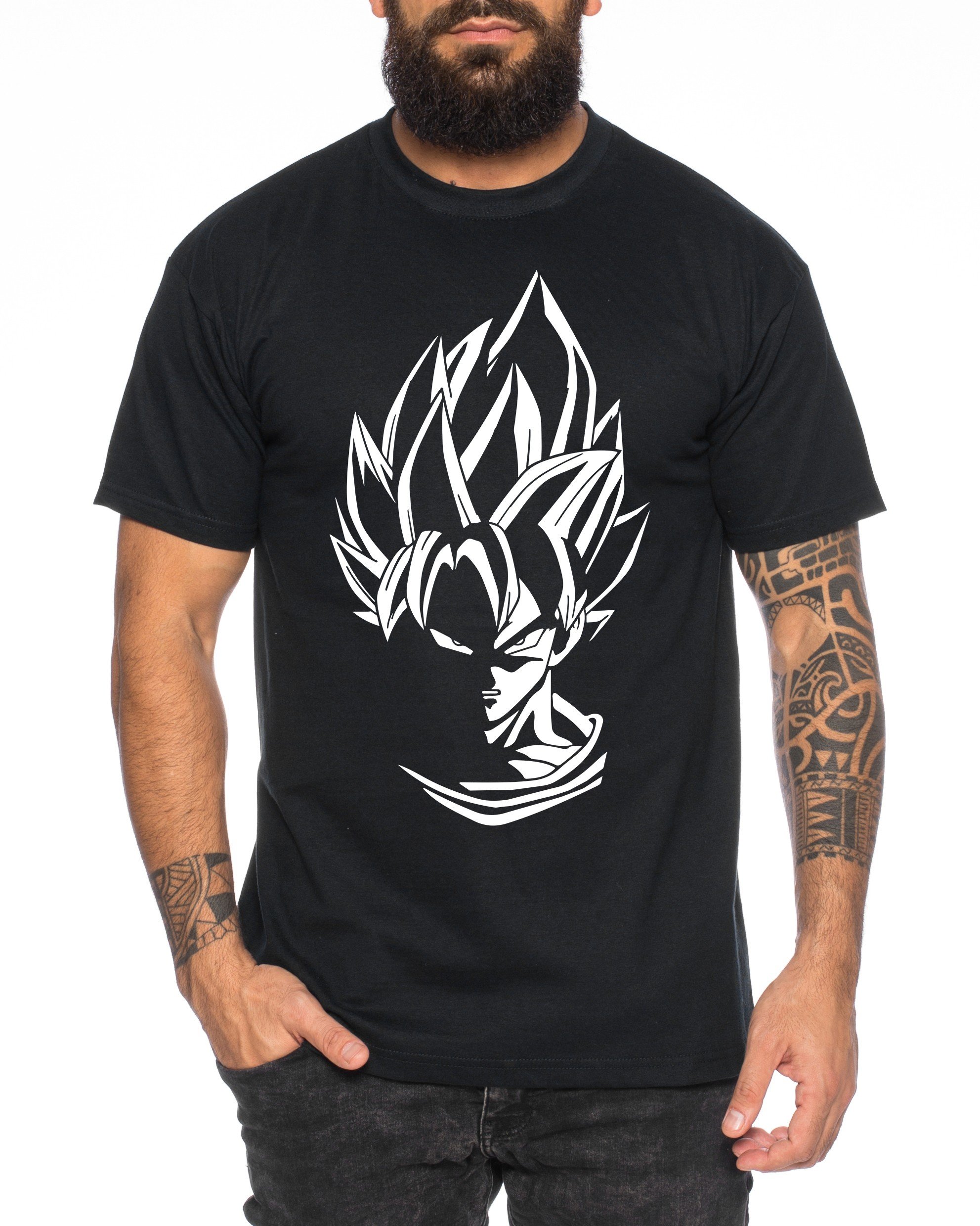 WhyKiki Super Son Goku Men's T-Shirt Goku Dragon Master Son Ball Vegeta Turtle Roshi Db