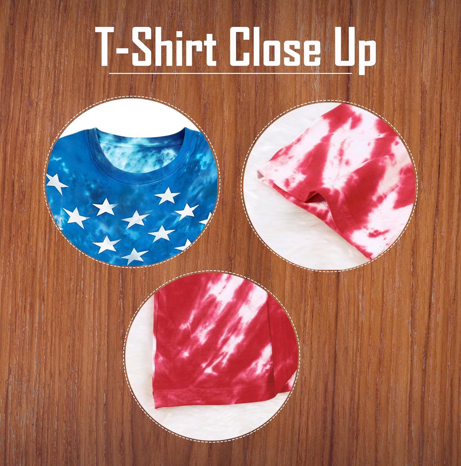 HAPPY BAY Men's 4th of July Patriotic US American Flag Tshirt Short Sleeve Tee Summer T-Shirts Shirts for Men - Image 4