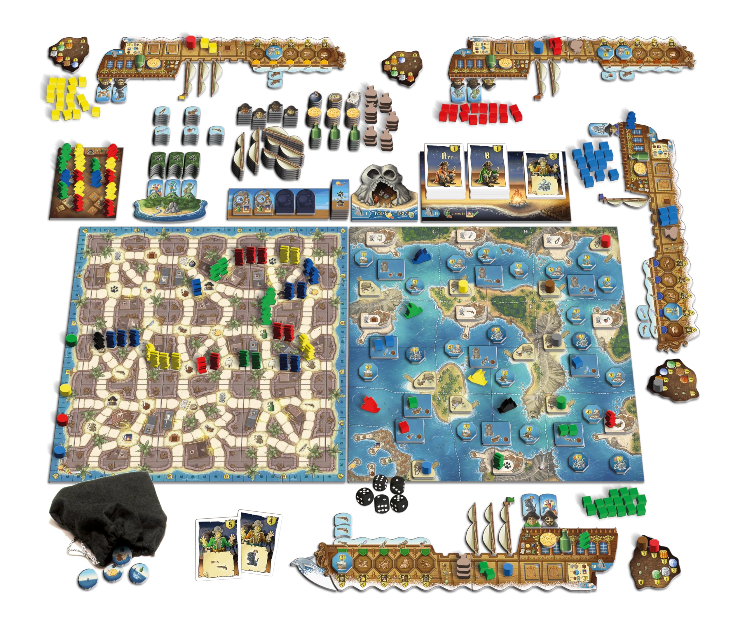 Queen Games 26153 - Stefan Feld City Collection: Nassau Classic