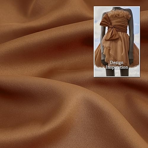 Miniatura 4 de DUALIFE Cortinas opacas, con ojales, 2 paneles, con aislamiento térmico, 52 x 84 pulgadas (ancho x largo), color marrón caramelo, para la sala,