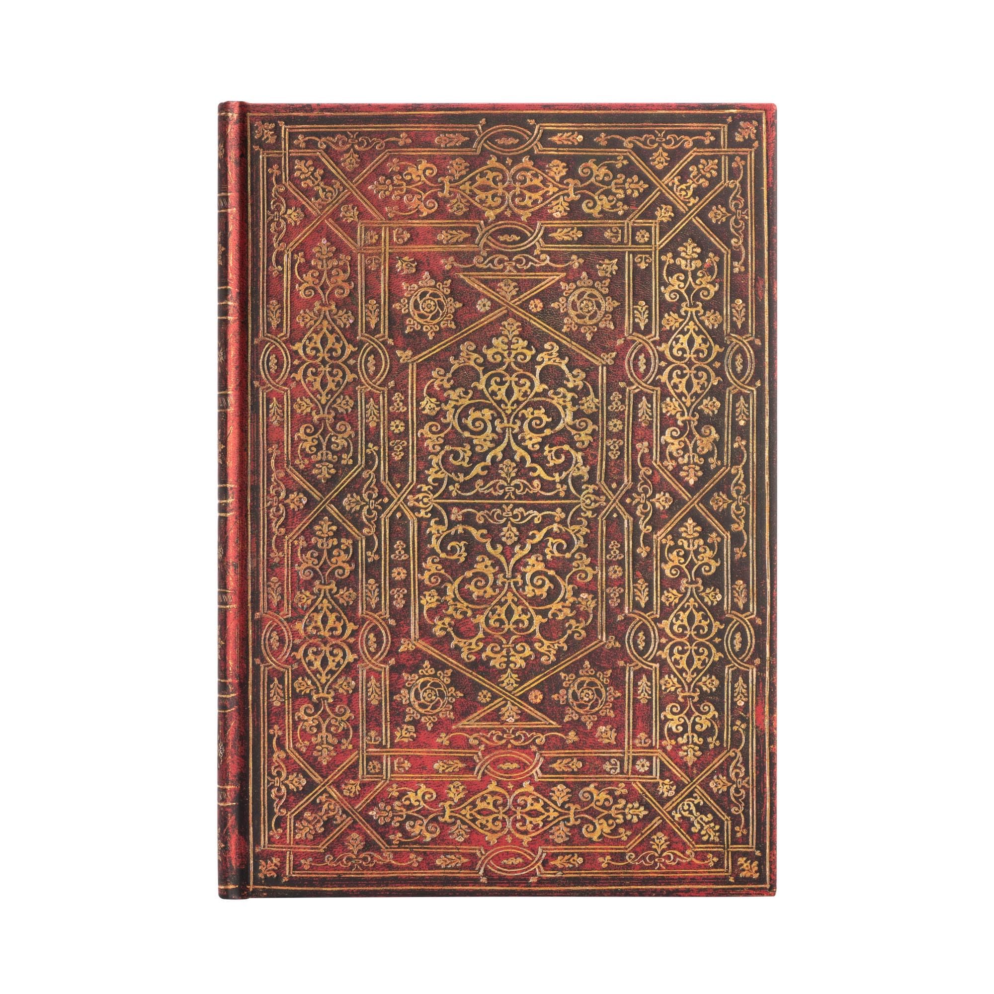 Evangeline (Carta Condé) Grande Unlined Hardcover Journal: Hardcover, 120 gsm, ribbon marker, memento pouch, elastic closure