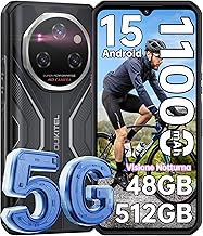 OUKITEL WP55 Pro Rugged Smartphone 5G Android 15-48GB+512GB Telefono Indistruttibile, 108MP+32MP+8MP Visione notturna,120Hz 6.6" 2.4KFHD+ 11000mAh IP68/IP69K,Dual SIM/NFC/OTG Cellulare Antiurto 2025