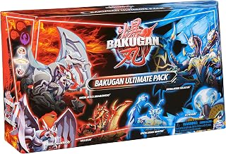 BAKUGAN Ultimate 6-Pack, Special Attack Dragonoids, Nillious, Mantid and Octogan, Customisable Spinning Action Figures, Kids’ Toys for Boys and Girls 6 and up