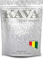 Vista 1 de Polvo KAVA LAWENA - Raíz de Kava de Fiyi, premium noble, de alta calidad (1 libra).