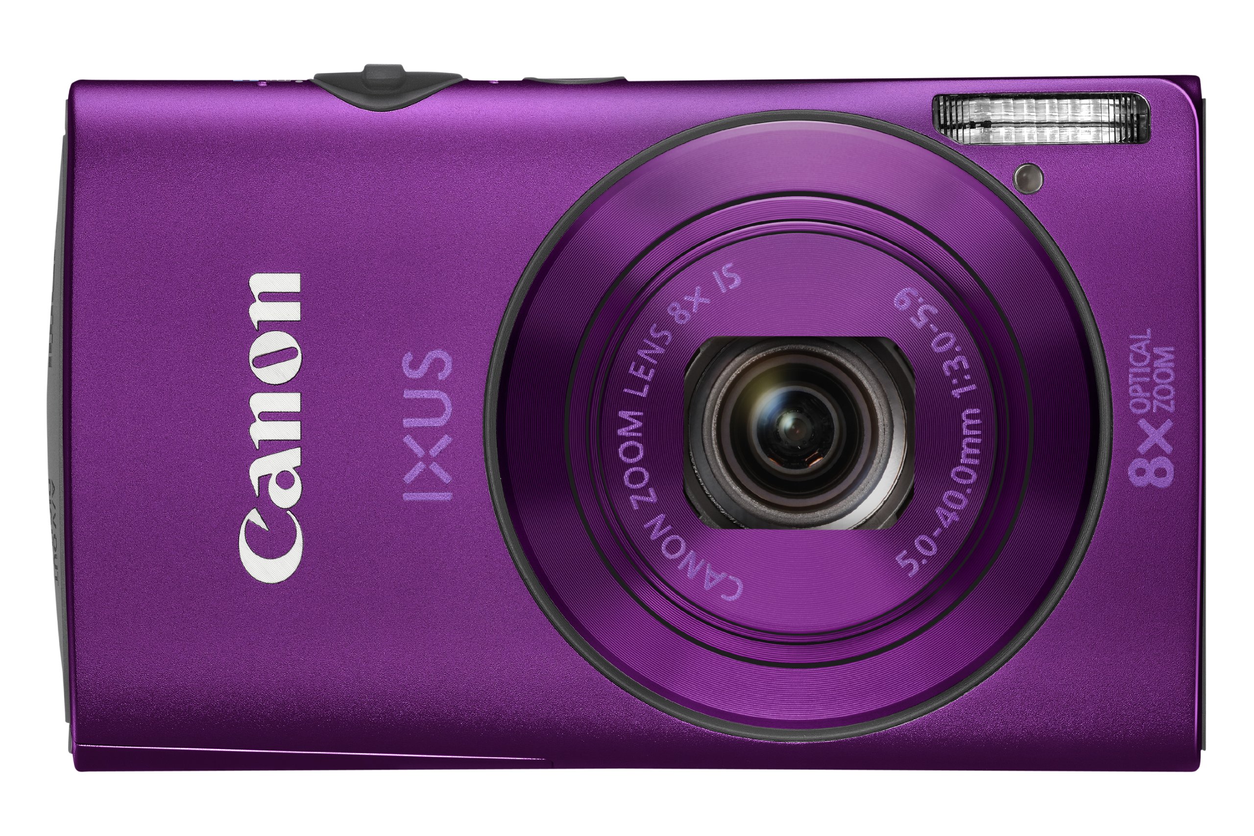 Canon IXUS 230 HS Digital Camera - Purple (12.1 MP, 8x