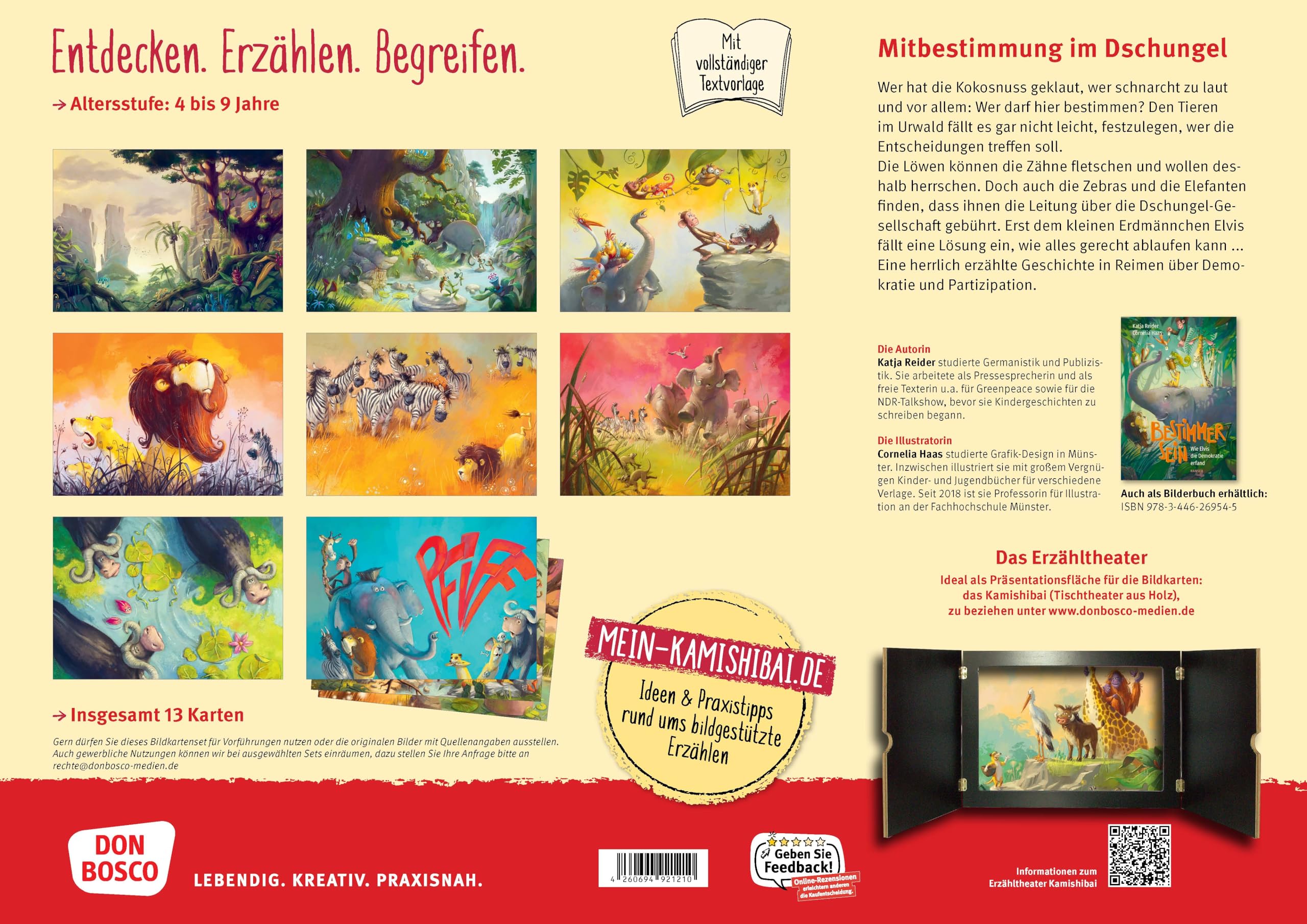 Bestimmer sein. Wie Elvis die Demokratie erfand. Kamishibai Bildkartenset: Entdecken - Erzählen - Begreifen: Bilderbuchgeschichten. Demokratie & Partizipation erklärt für Kinder von 4-9 Jahre