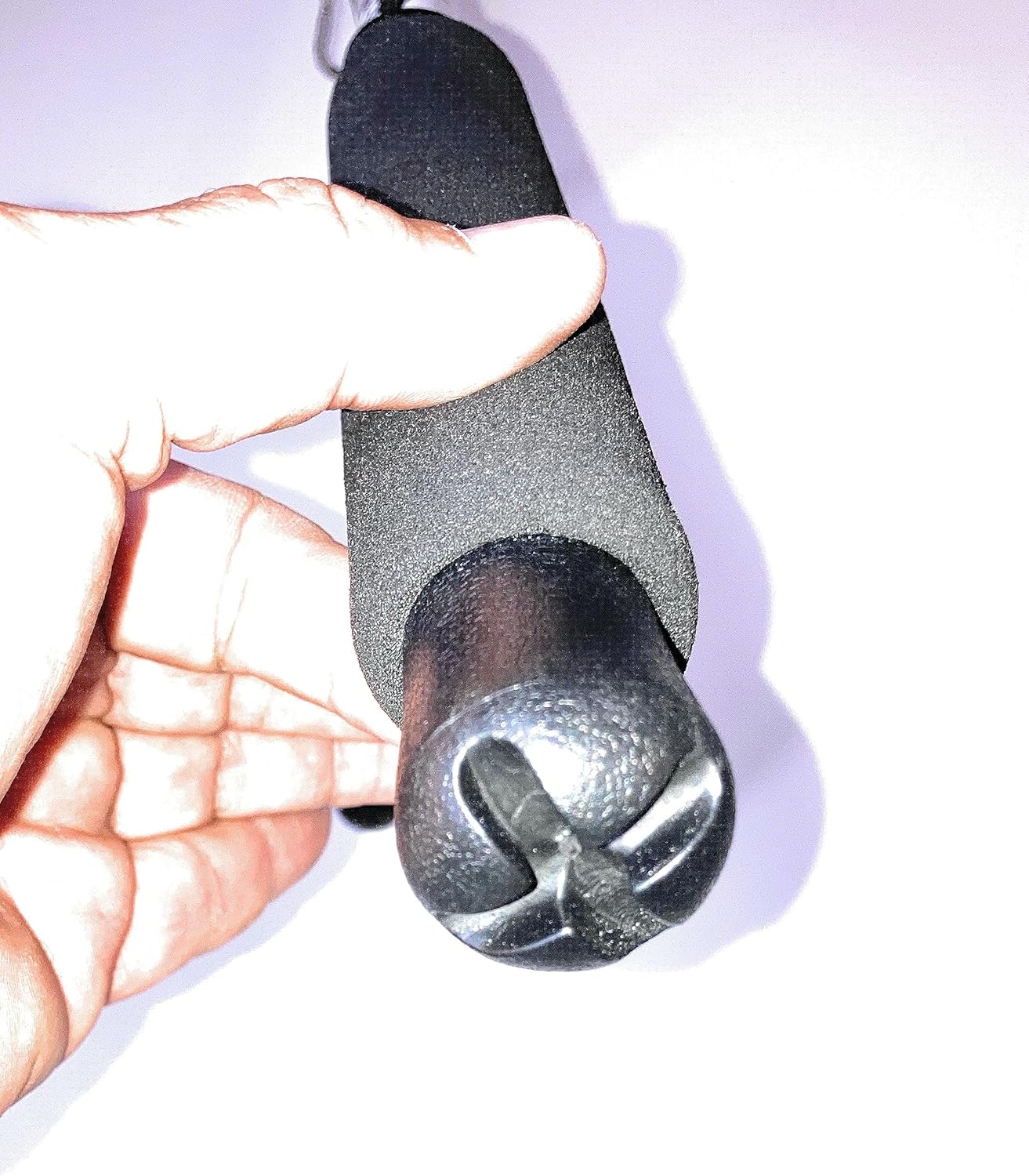 Boat Flag Pole with Rod Holder Mount by Boat Trix Fiberglass Flagpole, 7/8 Inch Diameter, Thick Wall, Durable with Stainless Steel Hardware and Soft Grip, Including Bungee Cord Retainer - Image 4