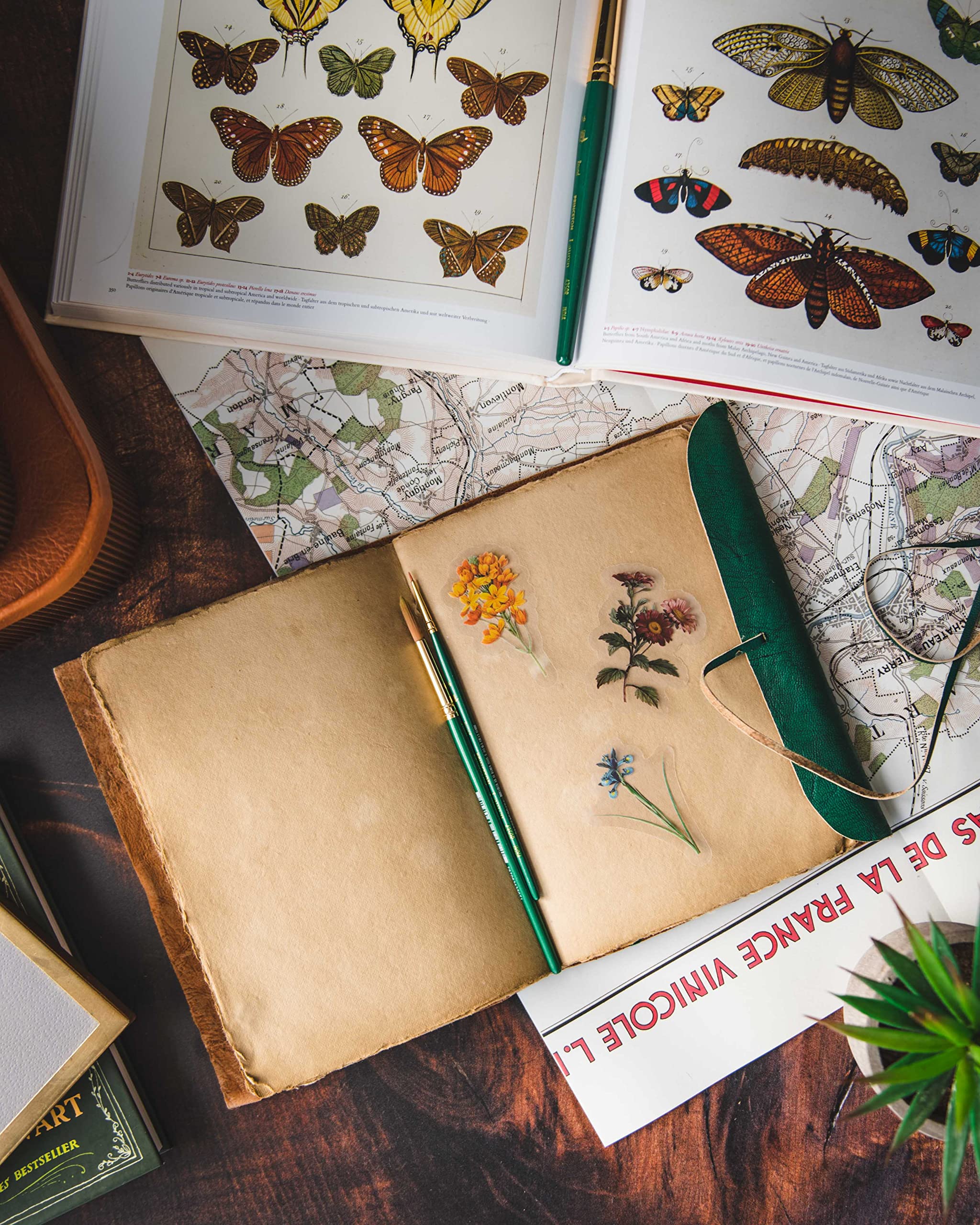 Ręcznie robiony skórzany dziennik przewijania, 100 stron, styl vintage, bez podszewki, rustykalny papier, księga cieni, grymuar, fantazyjne prezenty, szkicownik, antyczny album do scrapbookingu