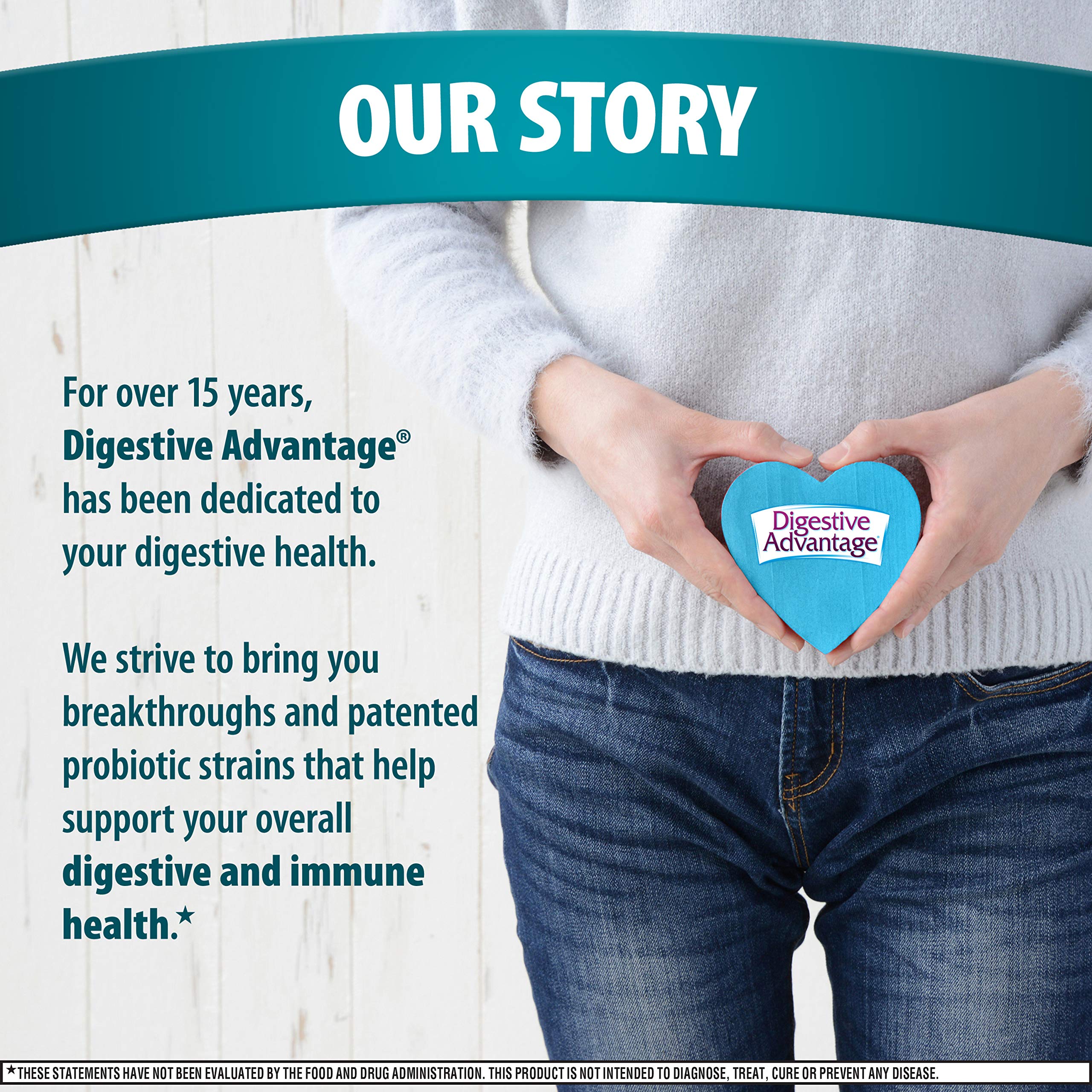 Buy Digestive Advantage IBS Daily Probiotic Capsules with 3 Types of