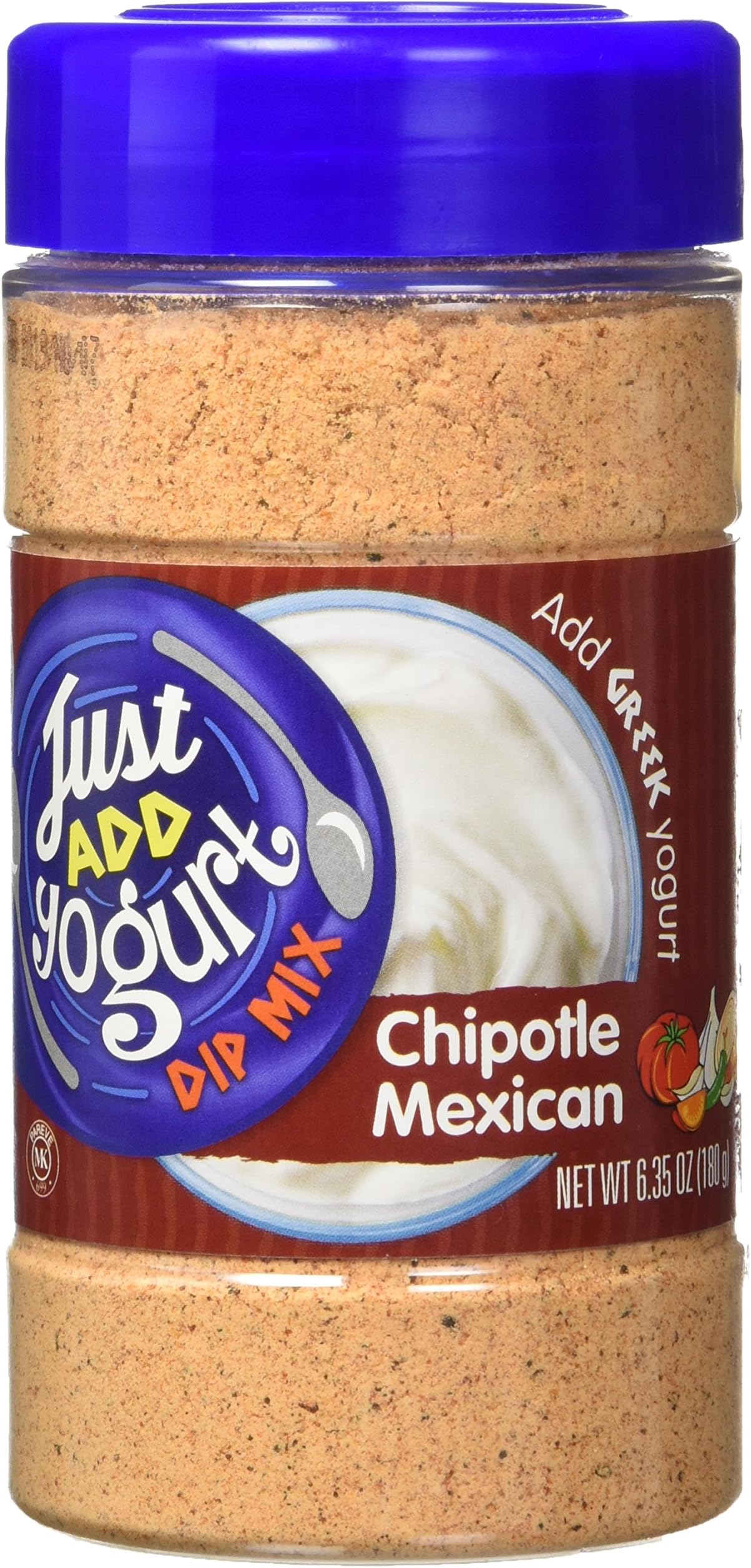 Altius Chipotle Mexican Dip Mix With Mixture of Spice Extracts and Dehydrated Garlic, Natural Flavors and Low Sodium, 6.35 oz