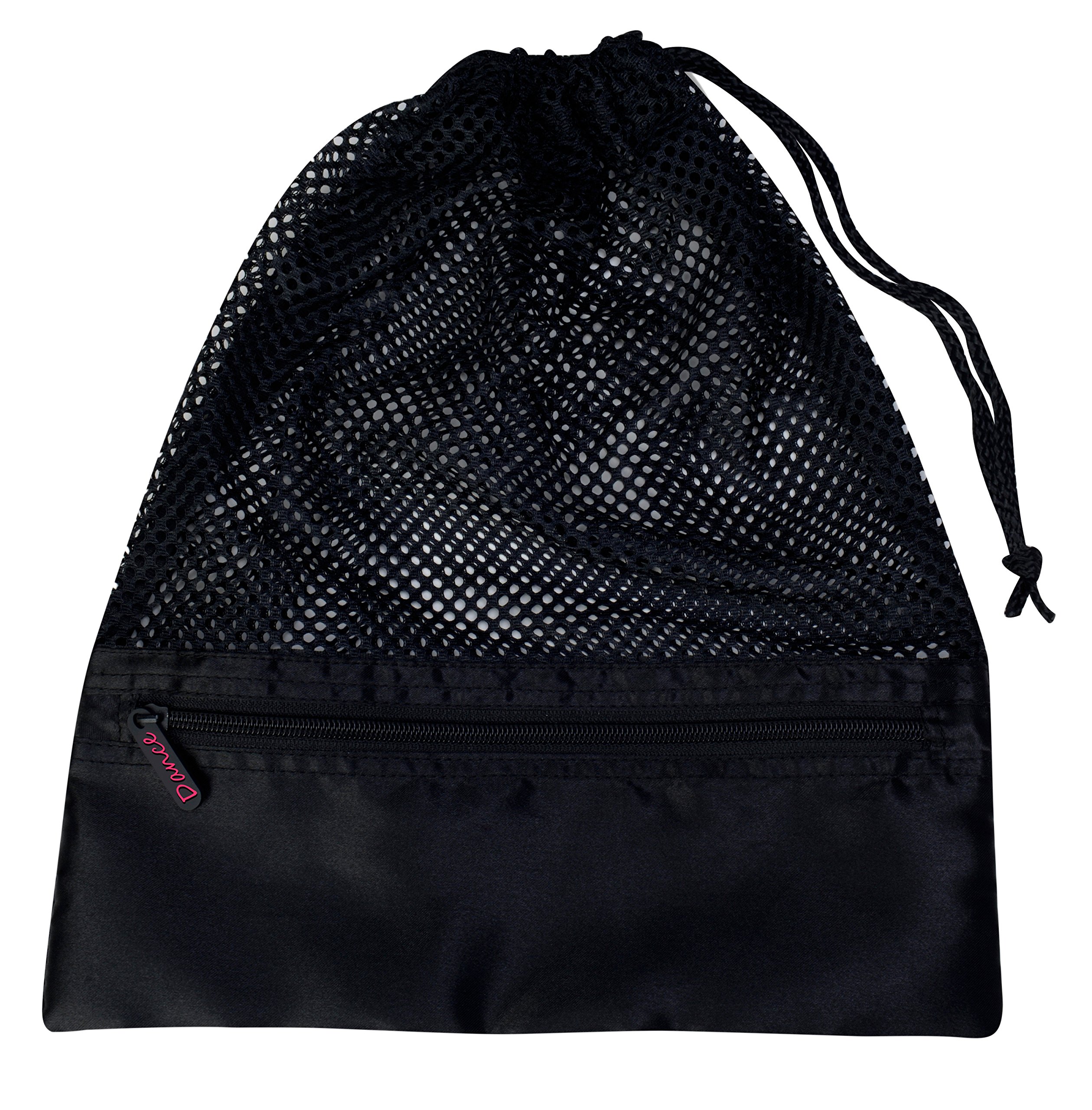 Dansbagz By Danshuz Women's Mesh Shoe Bag, Black, OS