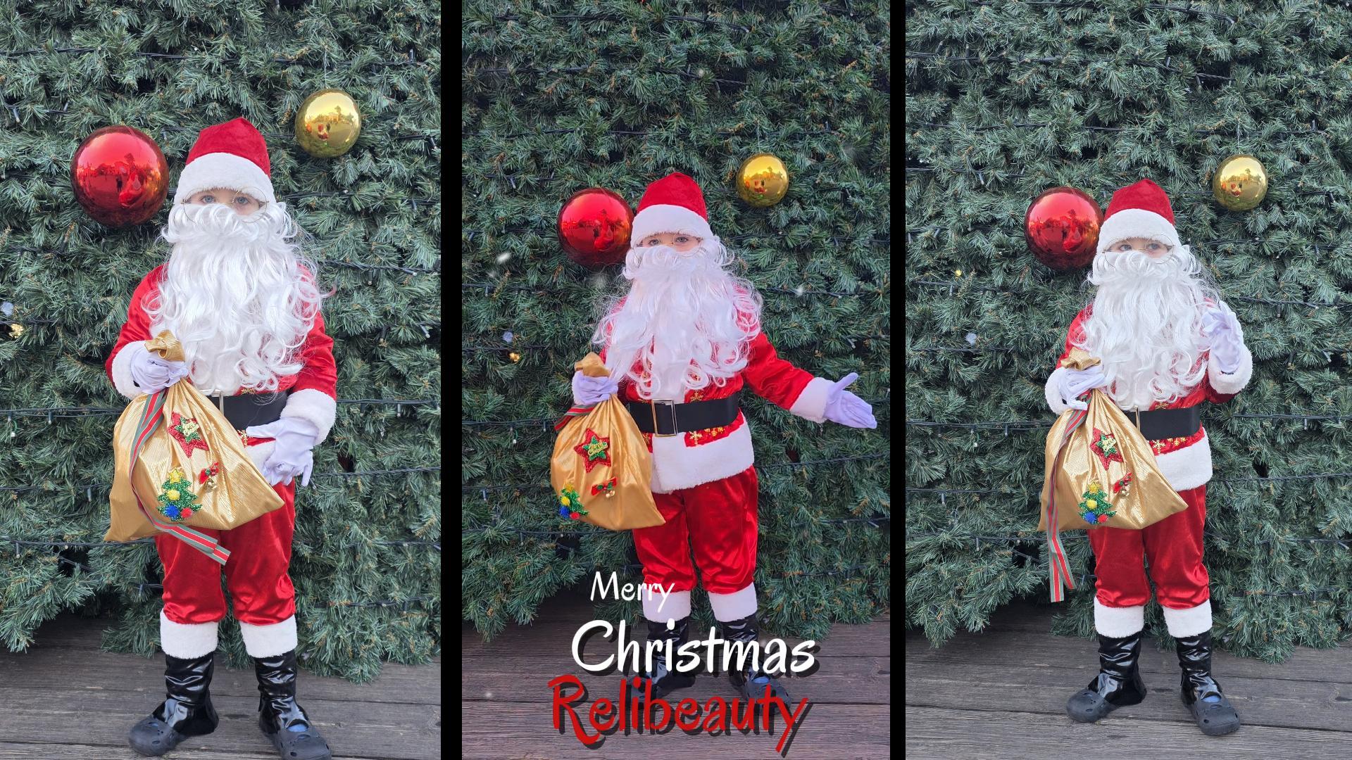 Disfraz Santa para niño pequeño de 9 piezas miniatura 7